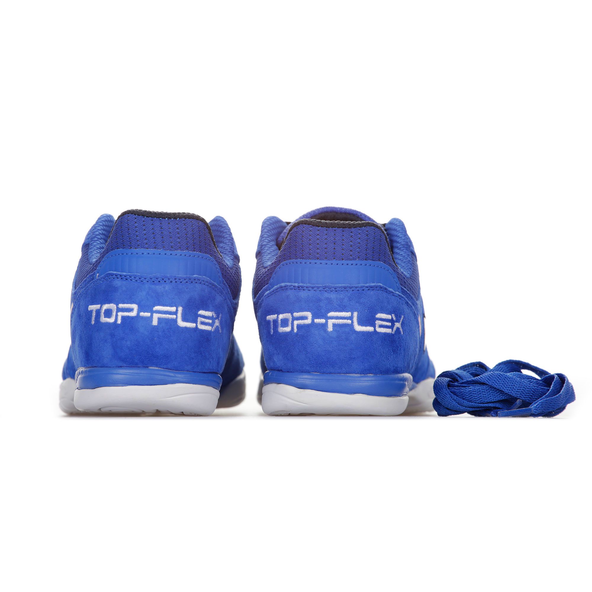 Zapatillas de Fútbol Sala Top Flex Nobuck IN Azul - Fútbol Factory