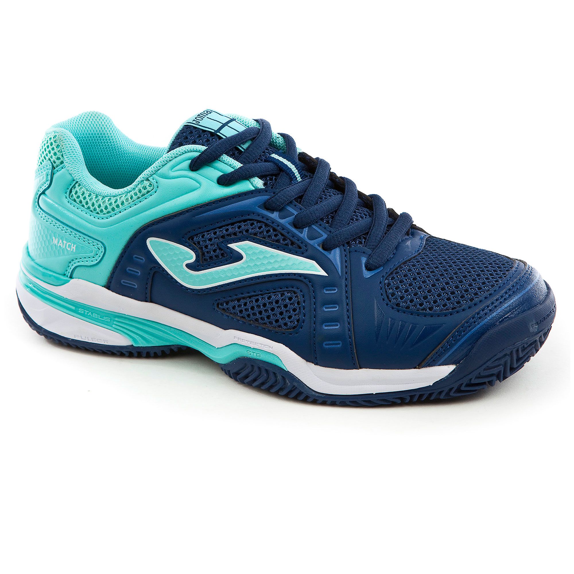 Zapatillas de Tenis y Padel Match Mujer Marino Celeste - Fútbol Factory
