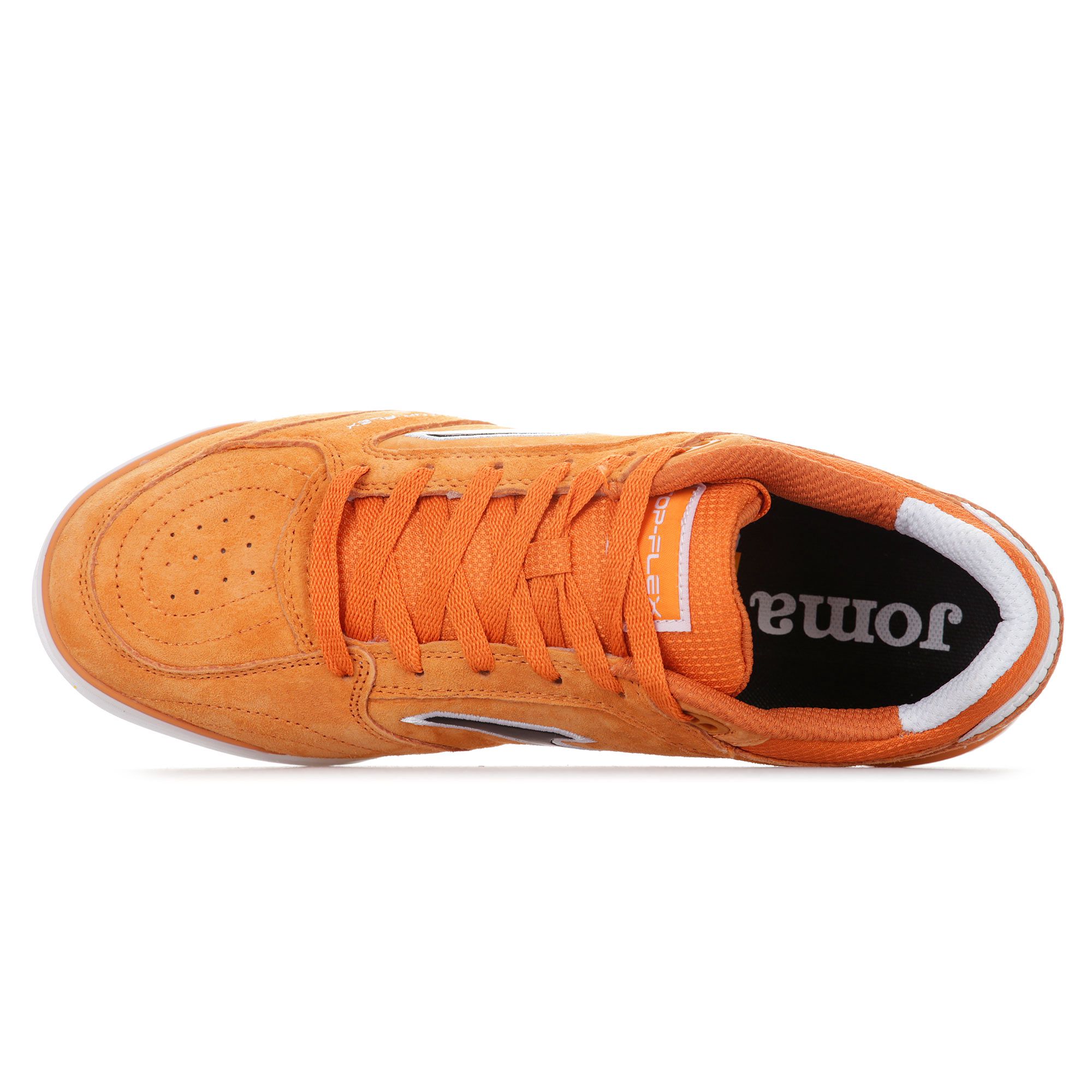 Zapatillas de Fútbol Sala Top Flex Nobuck IC Naranja - Fútbol Factory