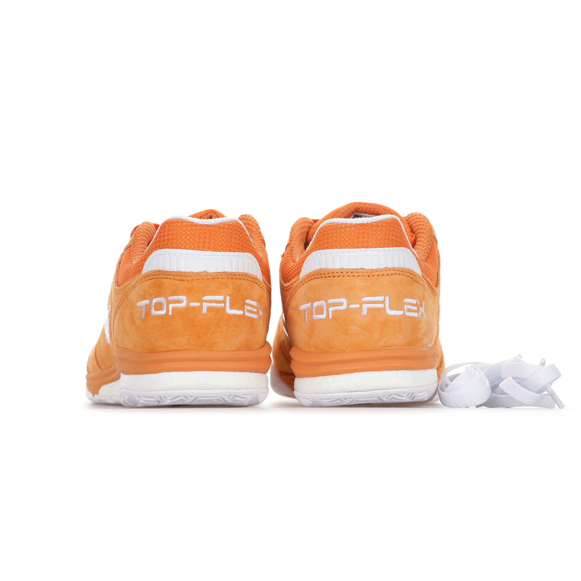 Zapatillas de Fútbol Sala Top Flex Nobuck IC Naranja - Fútbol Factory