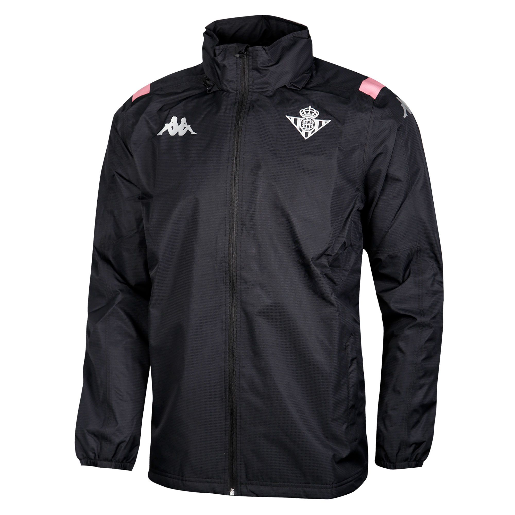 Chubasquero de Training Real Betis 2019/2020 Negro - Fútbol Factory
