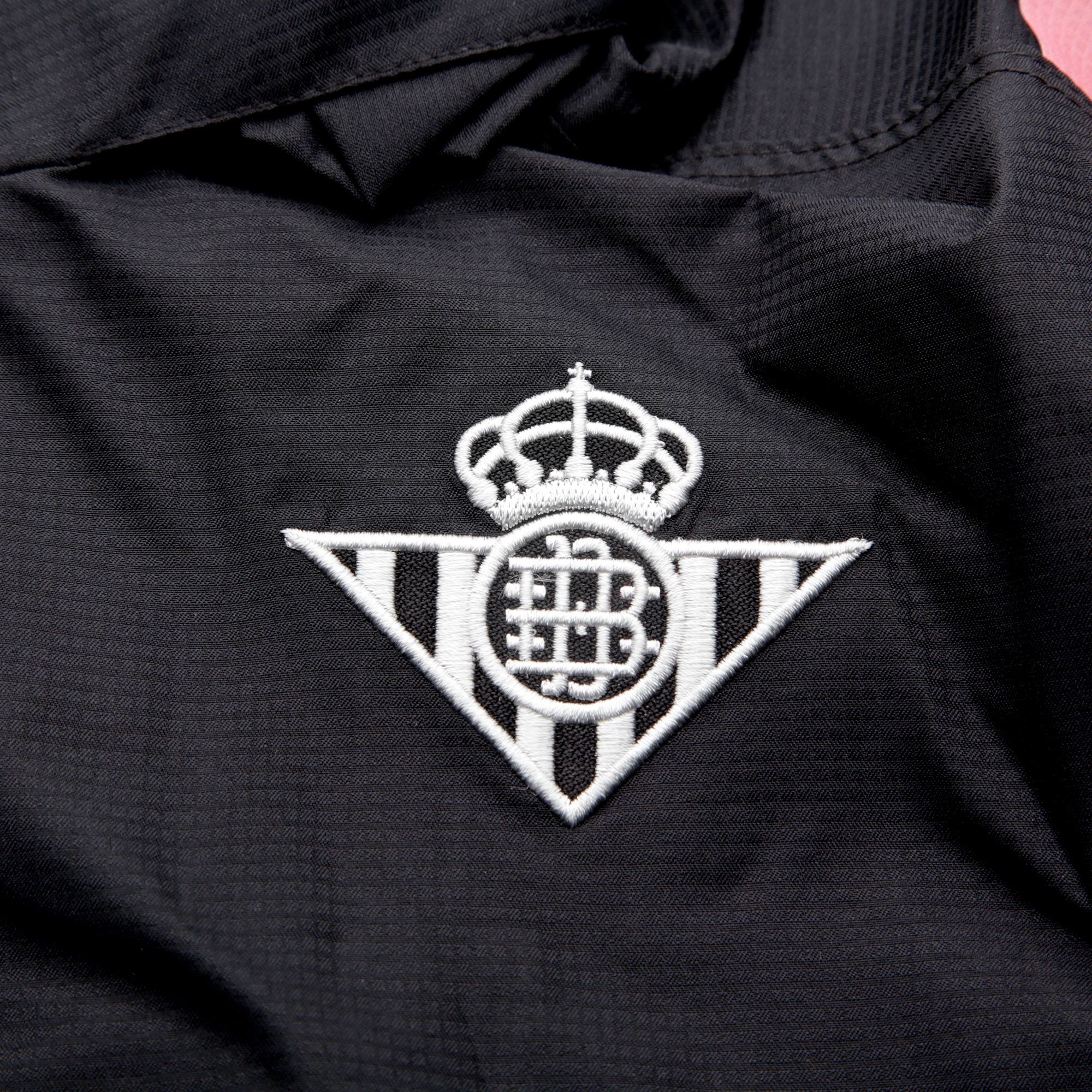 Chubasquero de Training Real Betis 2019/2020 Negro - Fútbol Factory