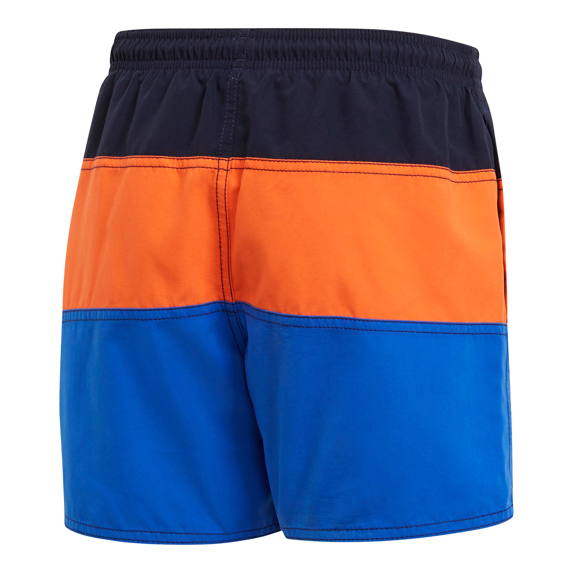 Bañador Colorblock Junior Azul Naranja - Fútbol Factory