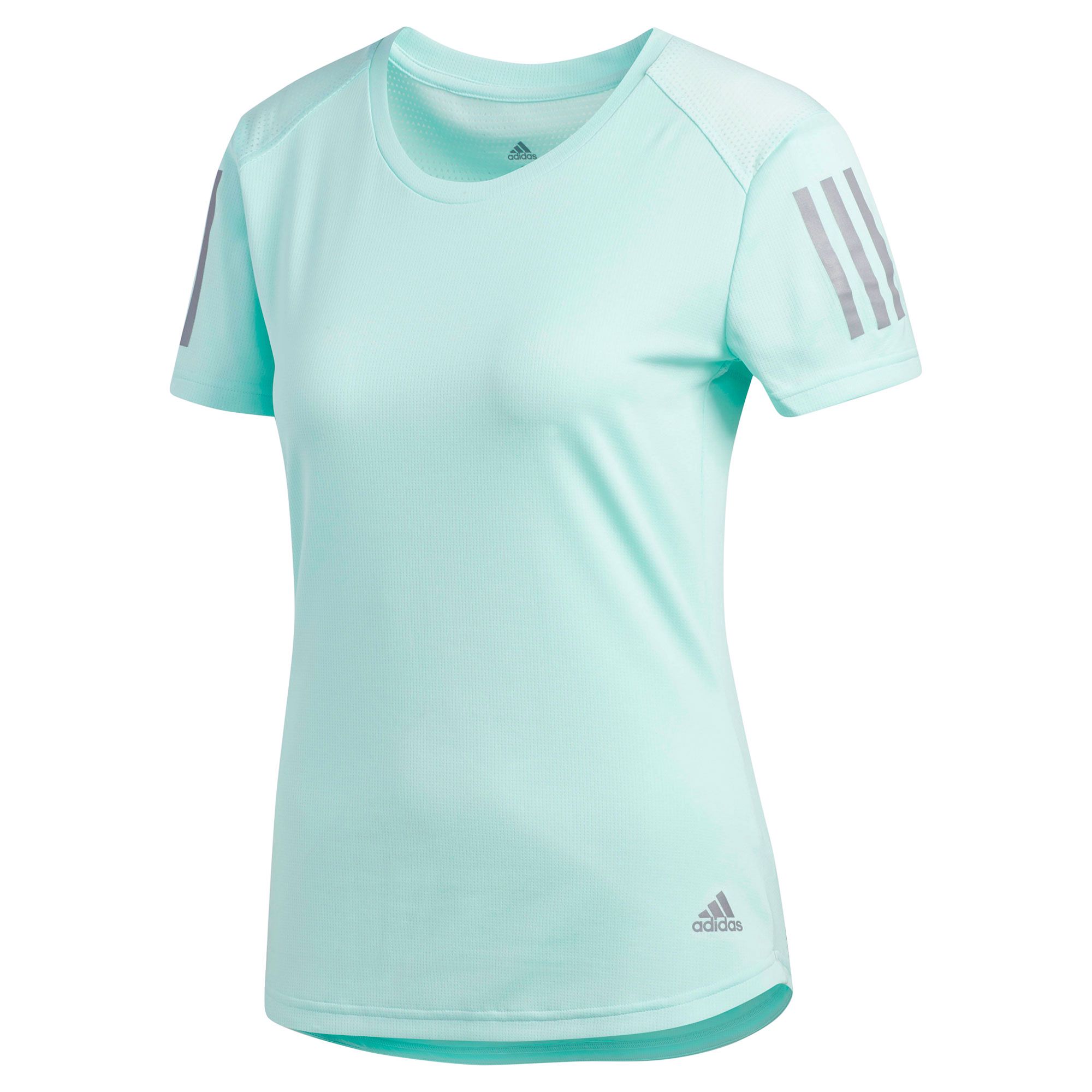 Camiseta de Running Own The Run Mujer Verde Turquesa - Fútbol Factory