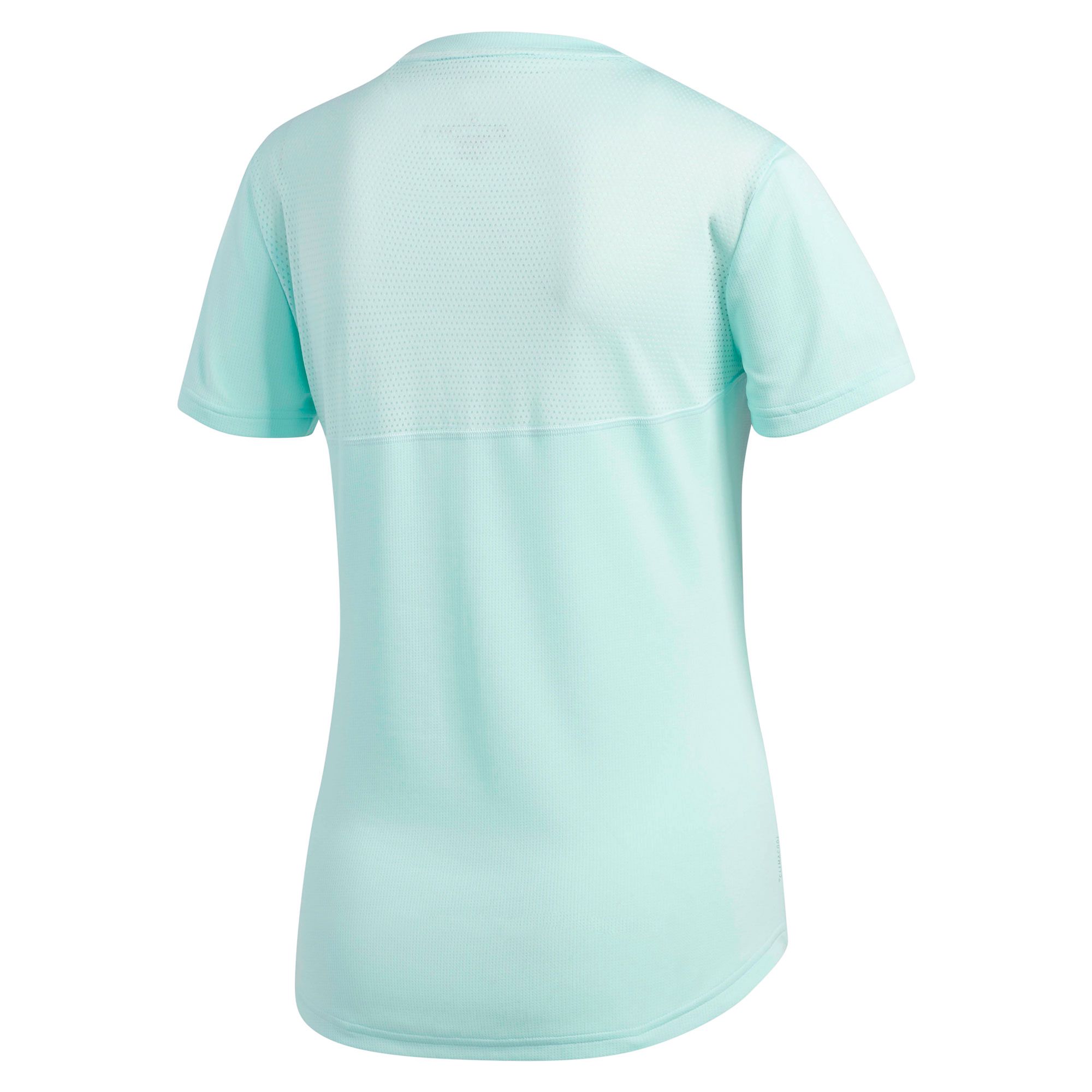 Camiseta de Running Own The Run Mujer Verde Turquesa - Fútbol Factory