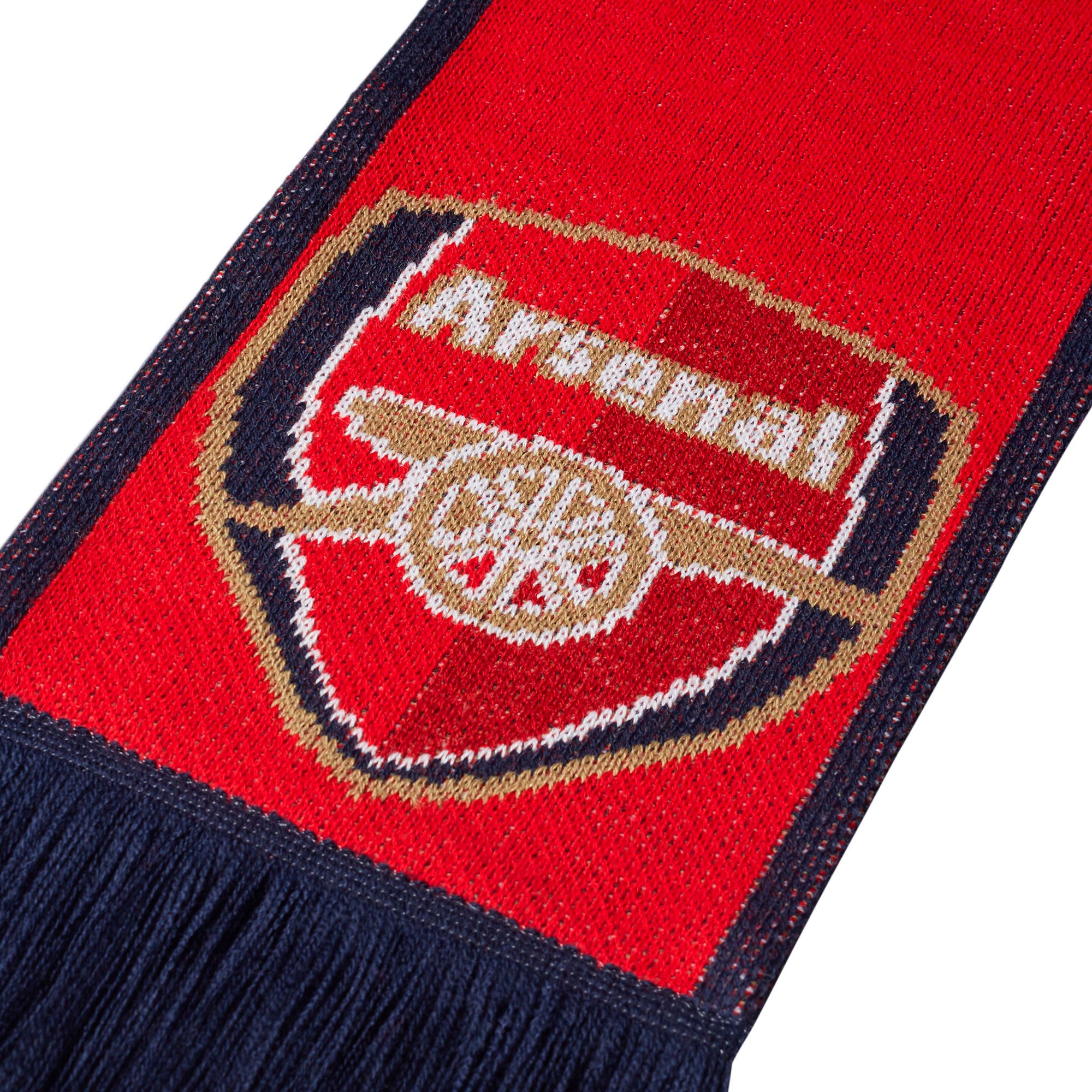 Bufanda Arsenal FC 2019/2020 Rojo Negro - Fútbol Factory