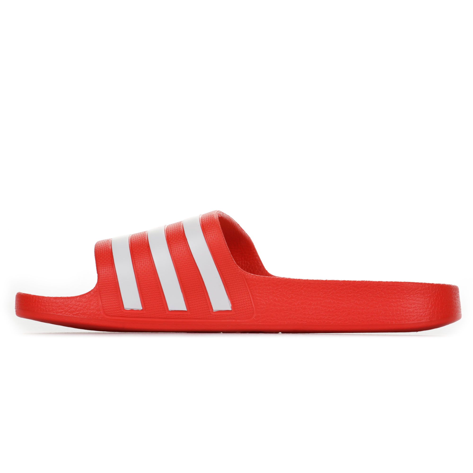 Chanclas Adilette Aqua Junior Rojo - Fútbol Factory