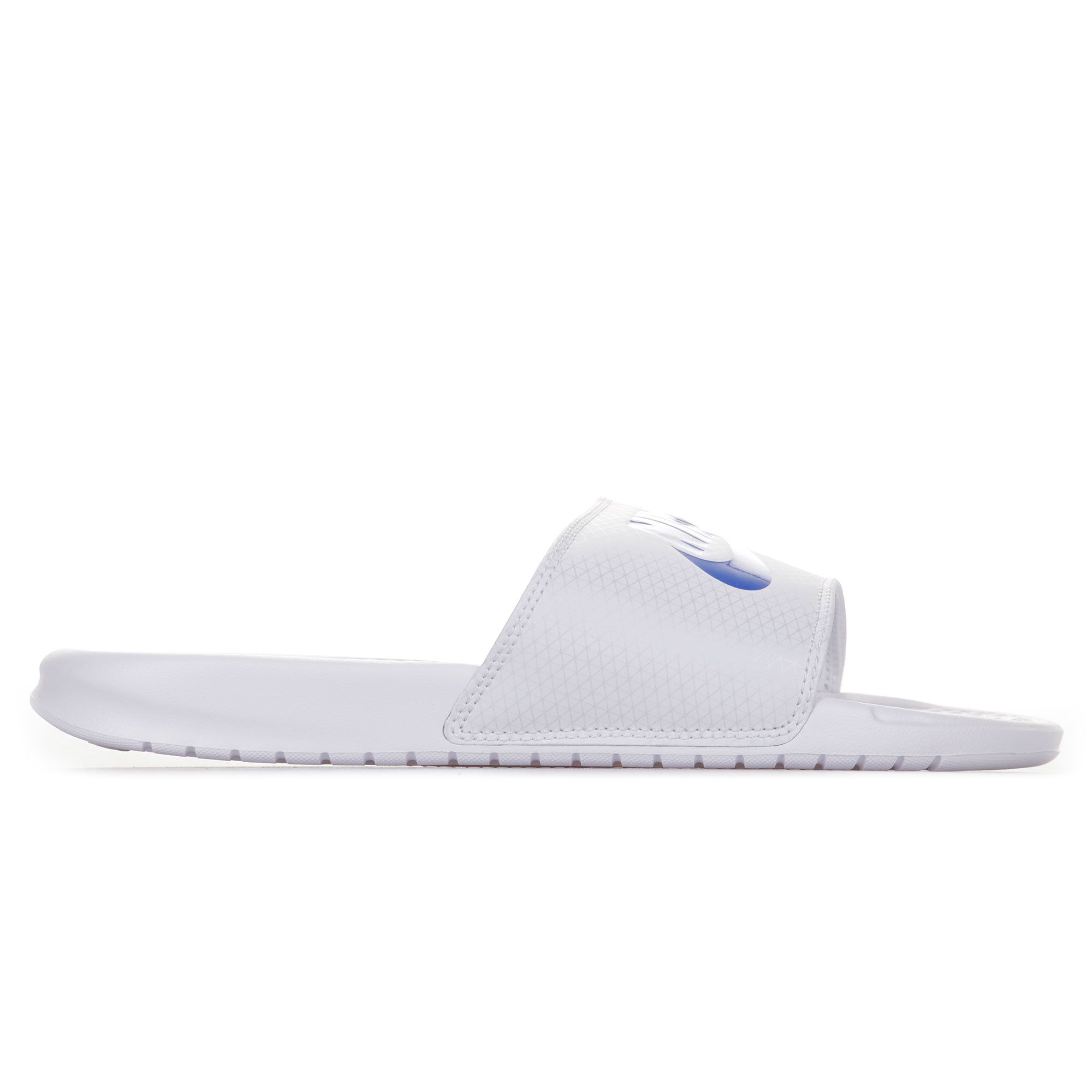 Chanclas Benassi JDI Blanco - Fútbol Factory