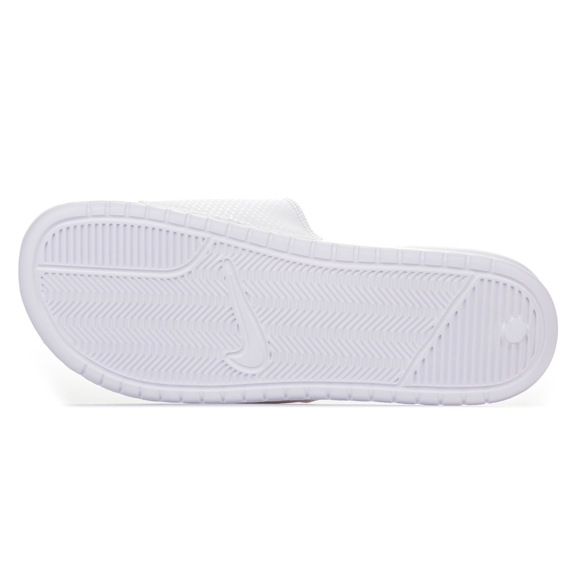 Chanclas Benassi JDI Blanco - Fútbol Factory