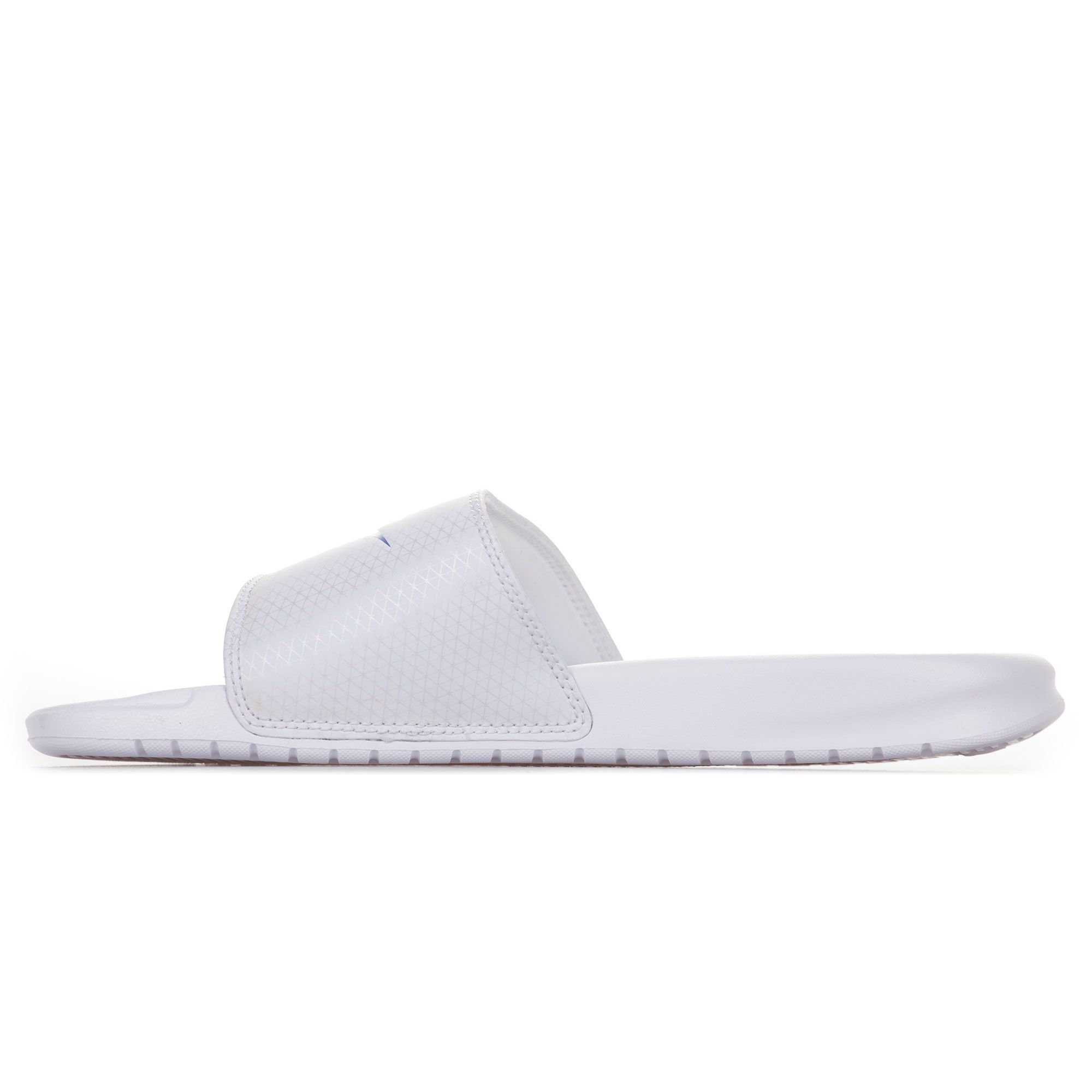 Chanclas Benassi JDI Blanco - Fútbol Factory