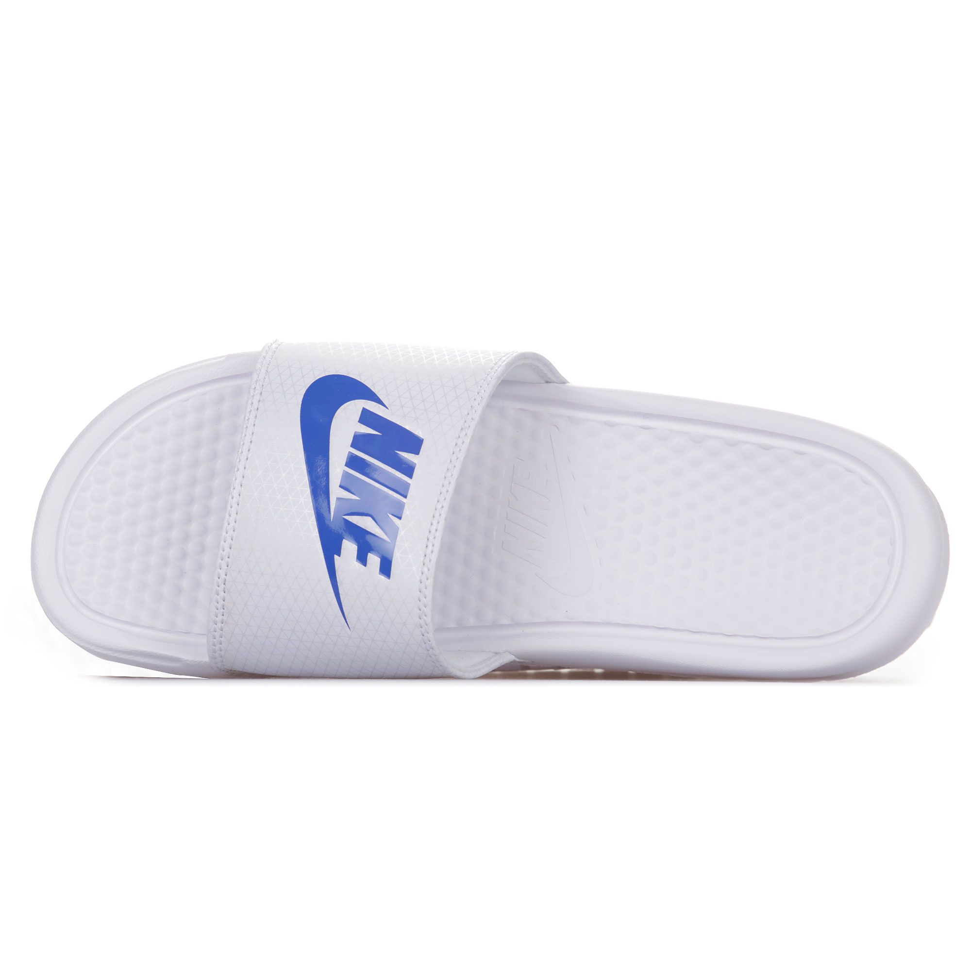 Chanclas Benassi JDI Blanco - Fútbol Factory