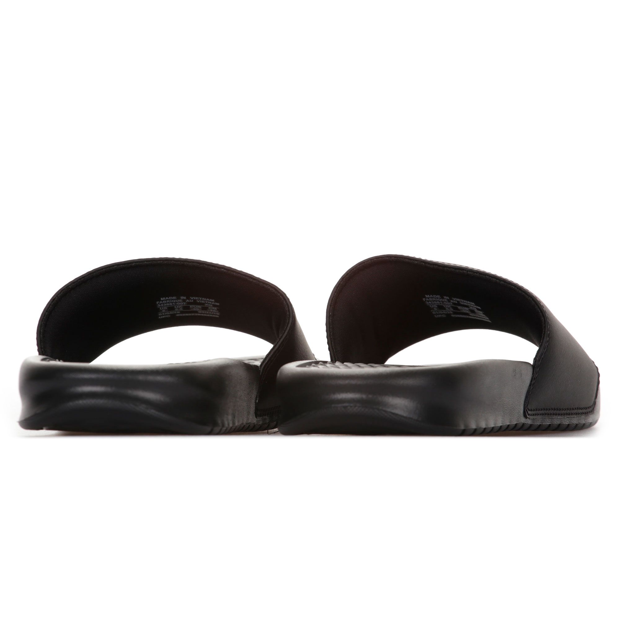 Chanclas Benassi JDI Mujer Negro - Fútbol Factory