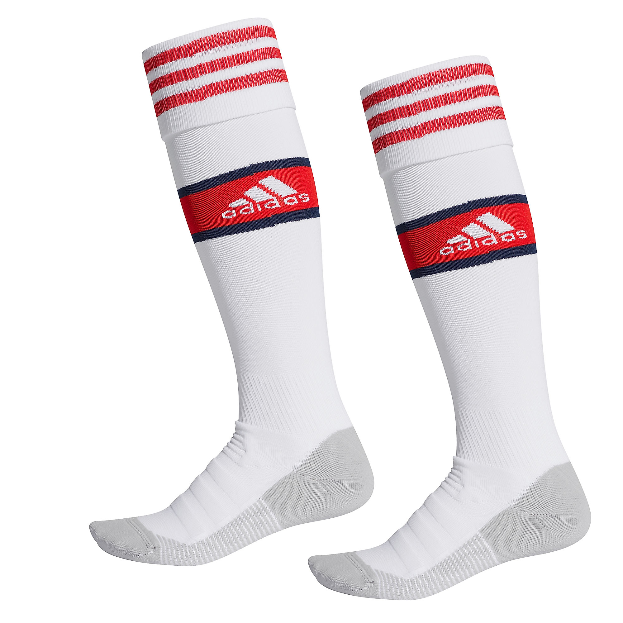 Medias 1ª Arsenal FC 2019/2020 Blanco Rojo - Fútbol Factory