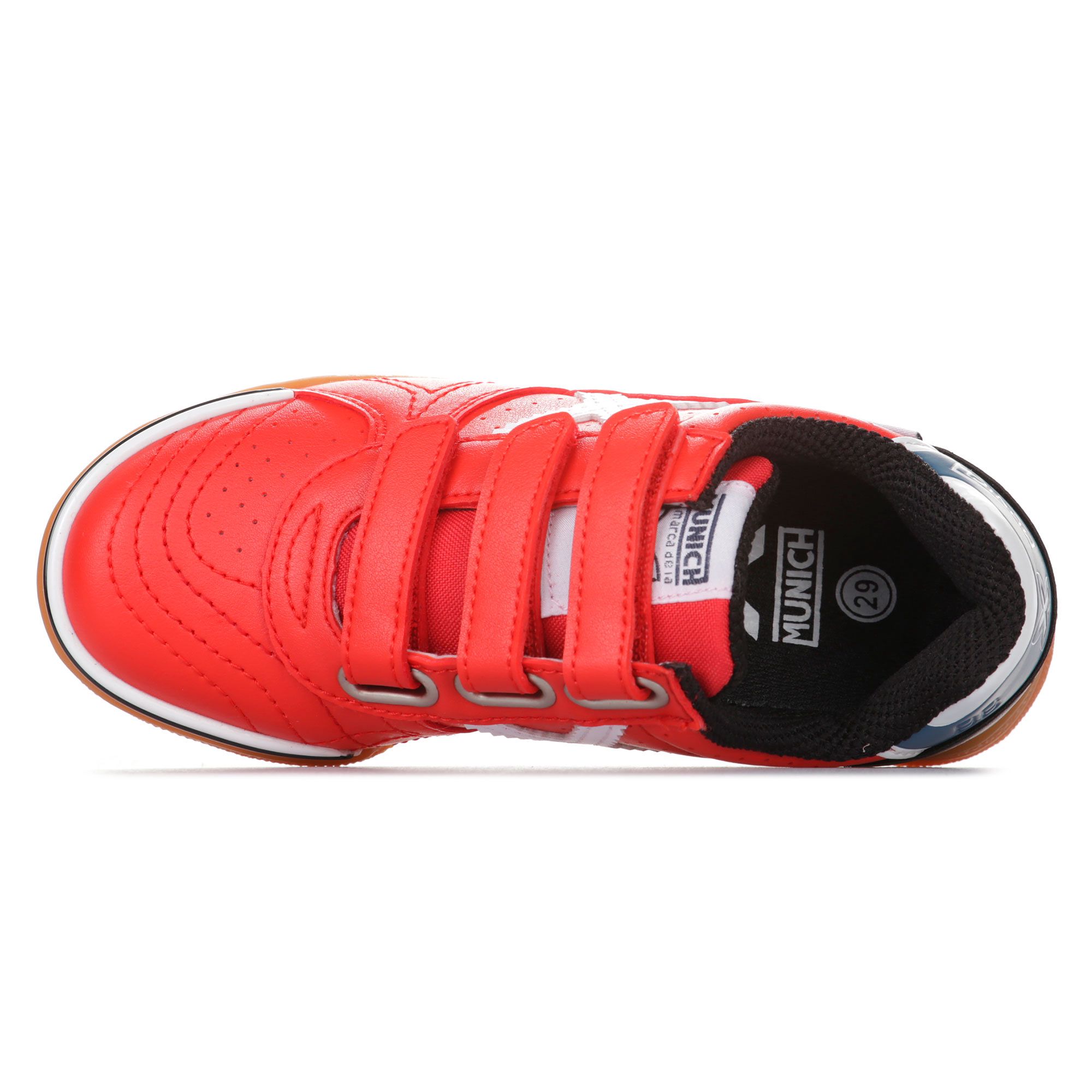 Zapatillas de Fútbol Sala G-3 Profit Velcro Junior Rojo - Fútbol Factory