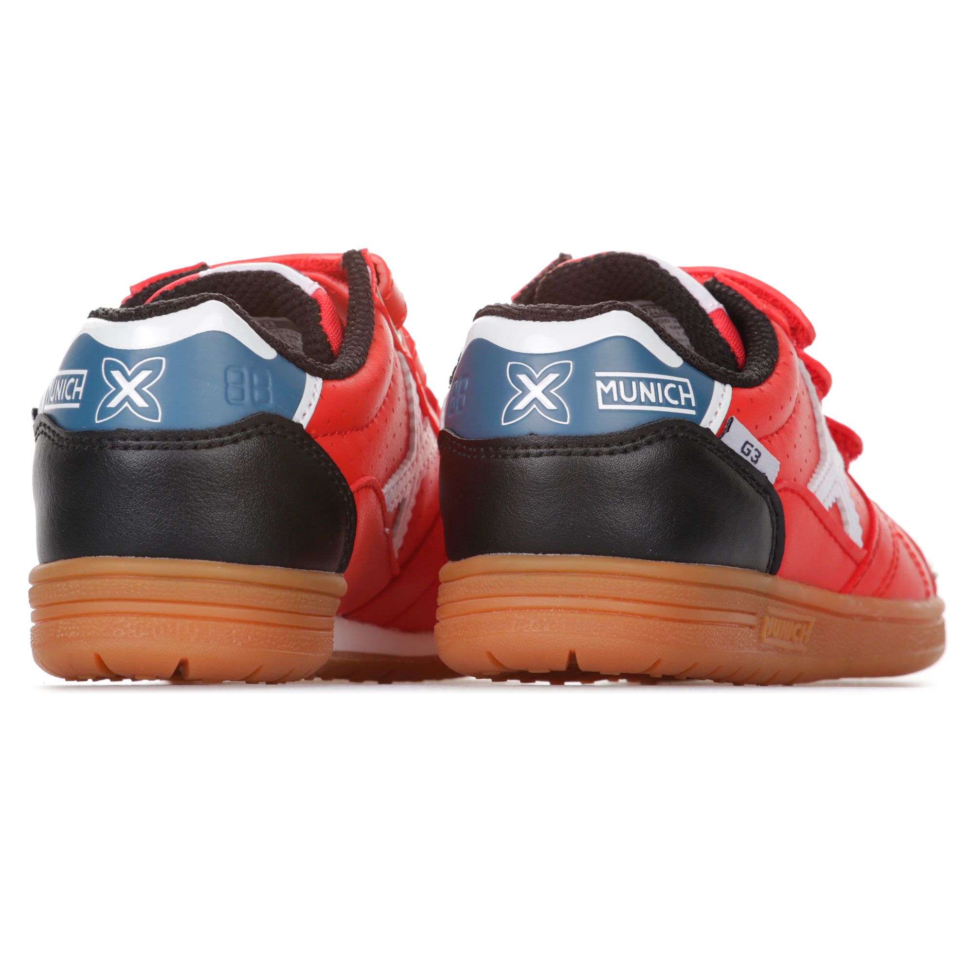 Zapatillas de Fútbol Sala G-3 Profit Velcro Junior Rojo - Fútbol Factory