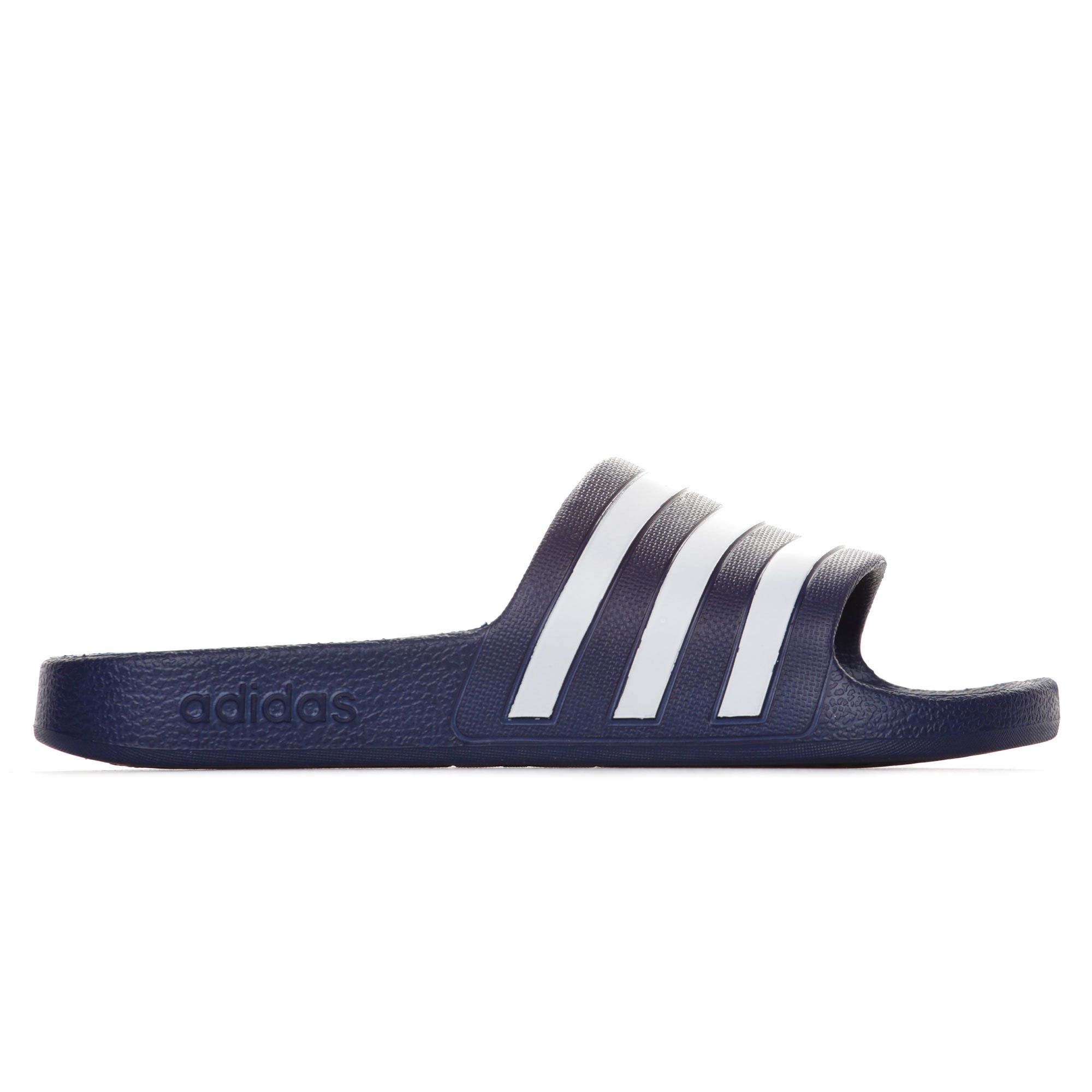 Chanclas Adilette Aqua Junior Marino - Fútbol Factory