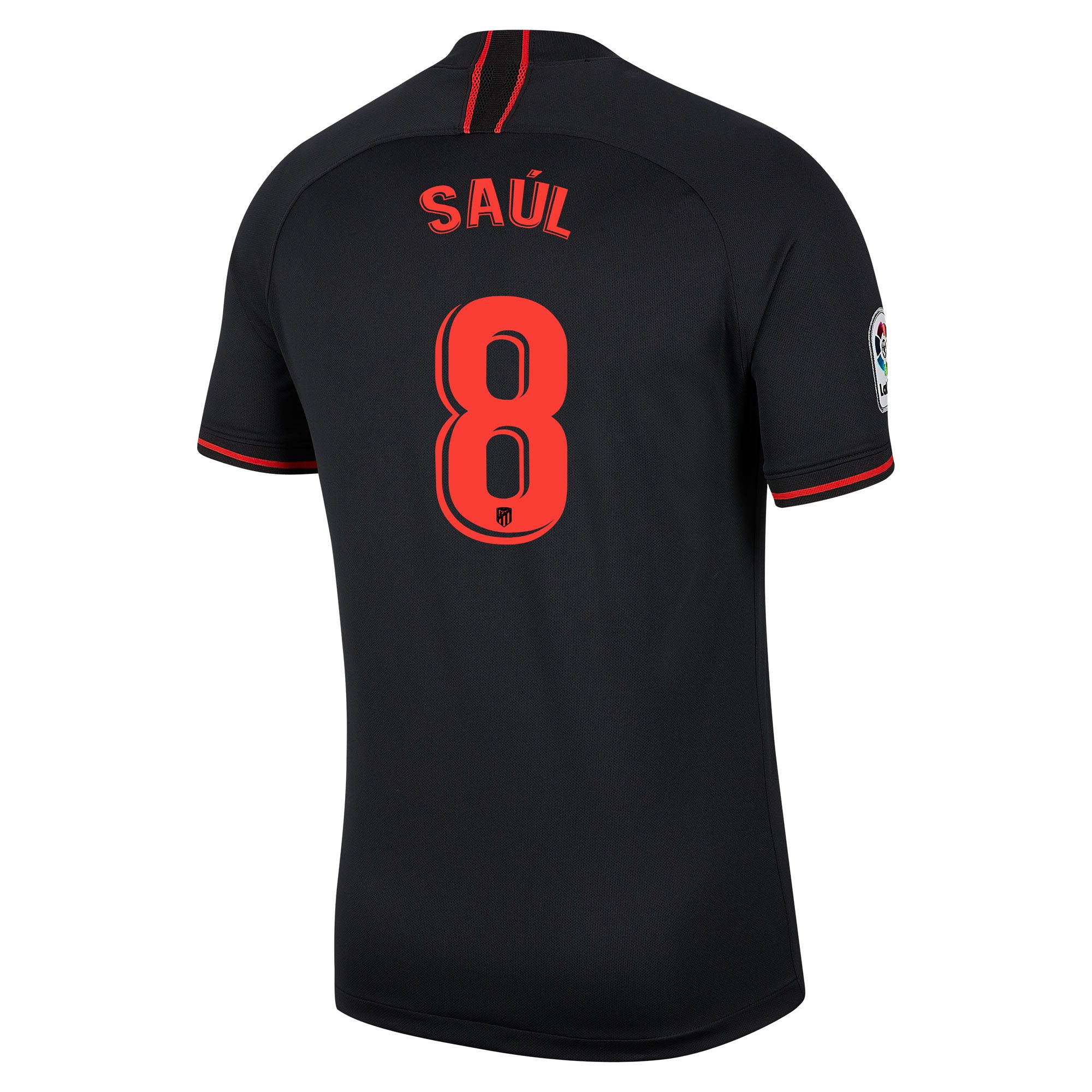 Camiseta 2ª Atlético de Madrid 2019/2020 Negro Saúl - Fútbol Factory