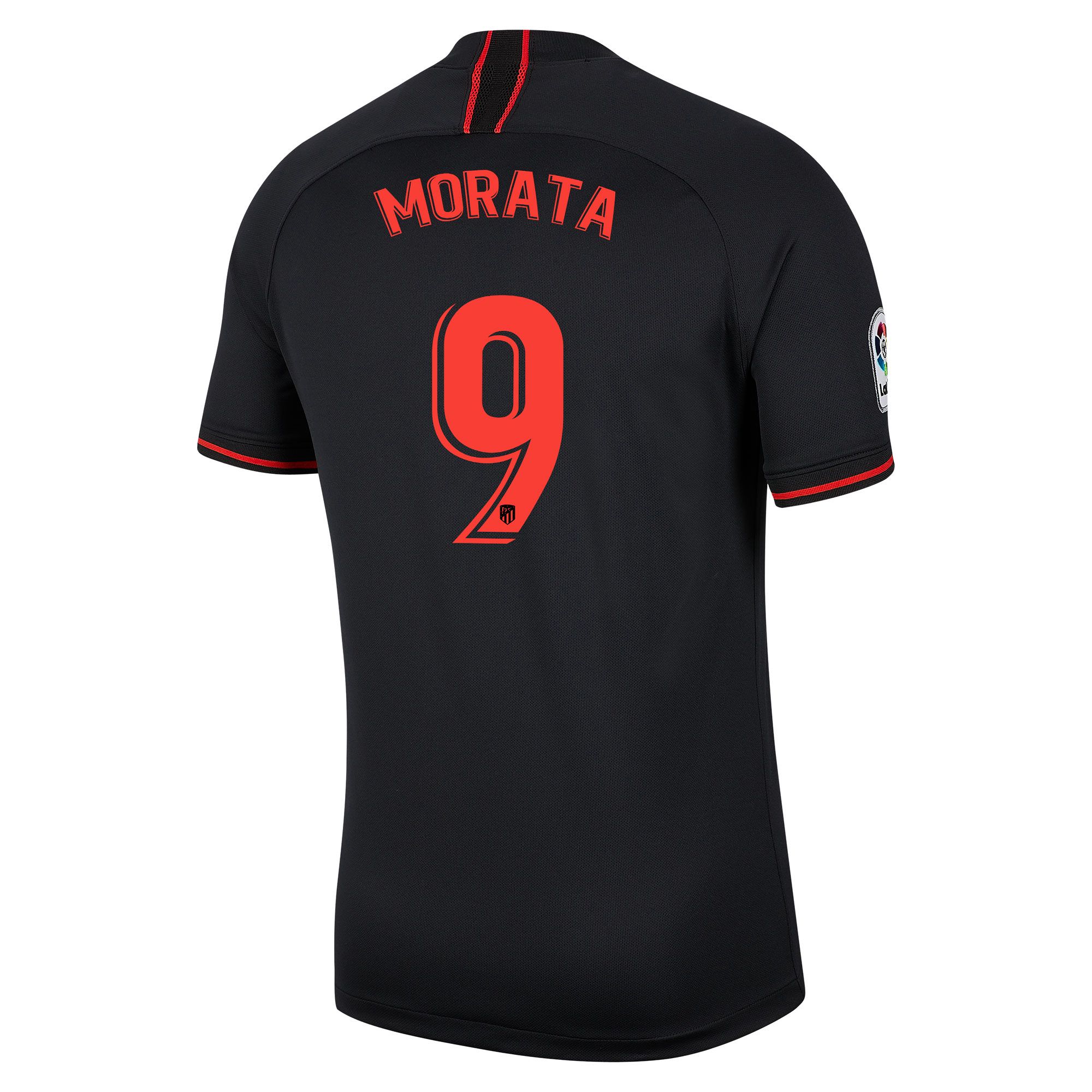 Camiseta 2ª Atlético de Madrid 2019/2020 Negro Morata - Fútbol Factory