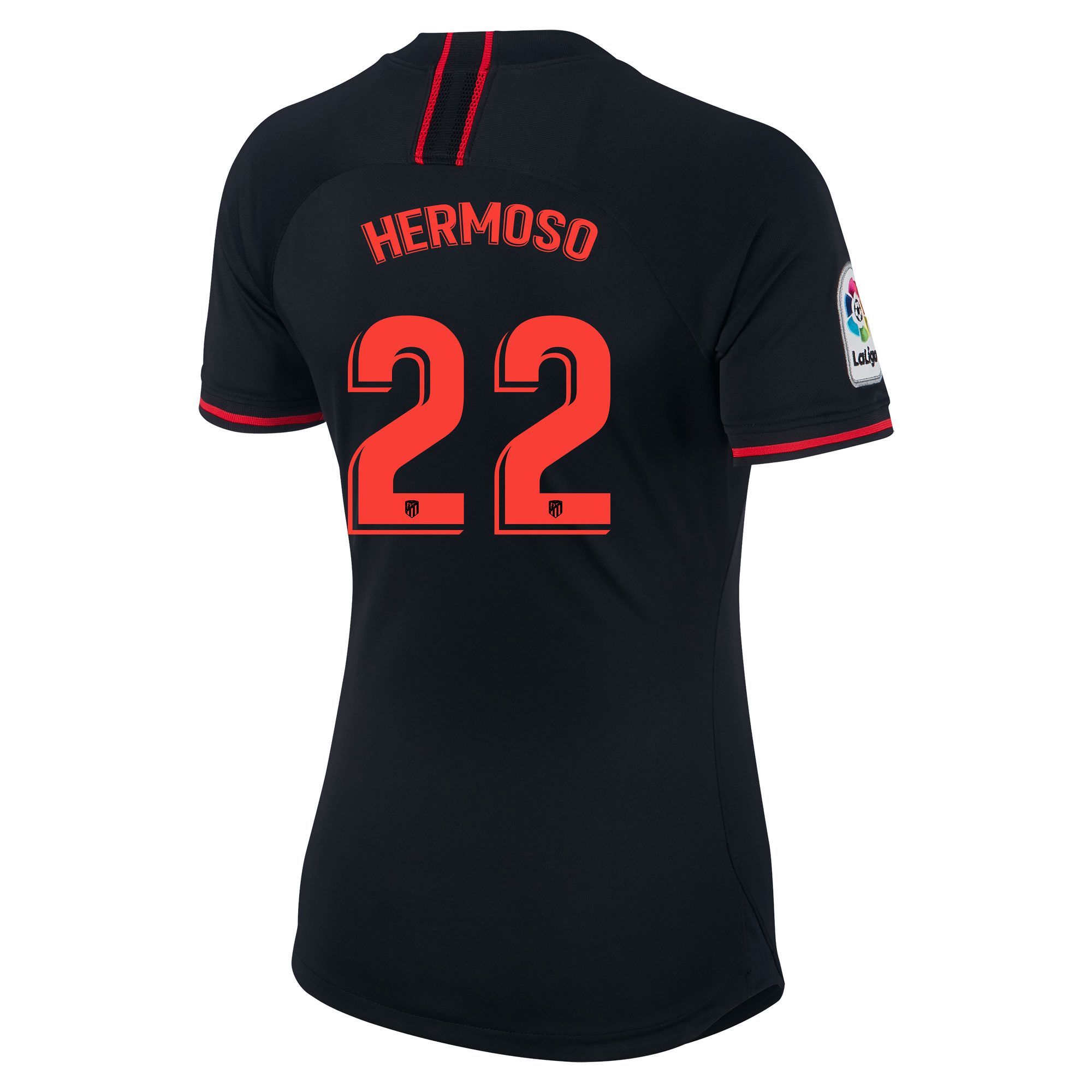 Camiseta 2ª Atlético de Madrid 2019/2020 Mujer Negro Hermoso