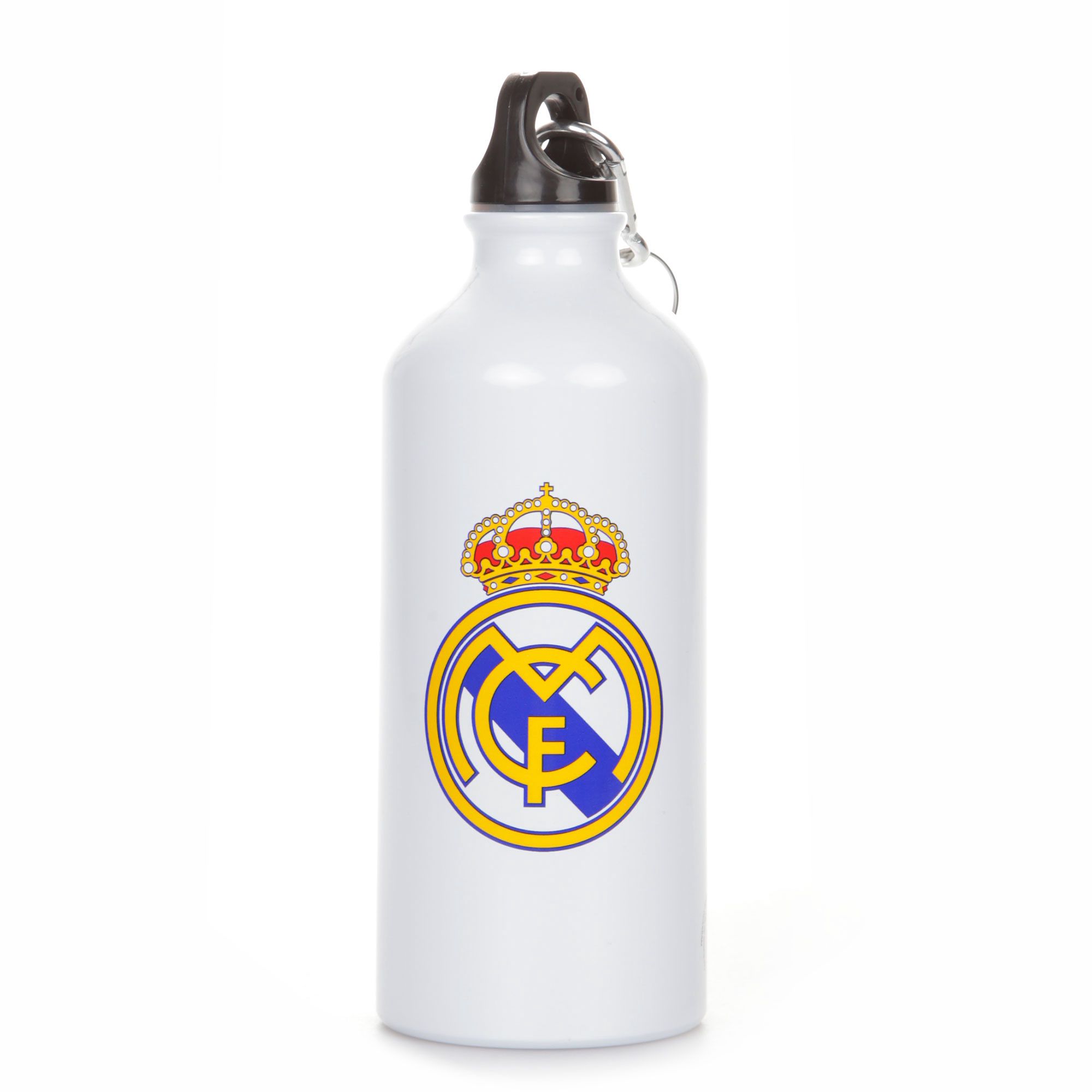 Botella Real Madrid Grande Blanco - Fútbol Factory