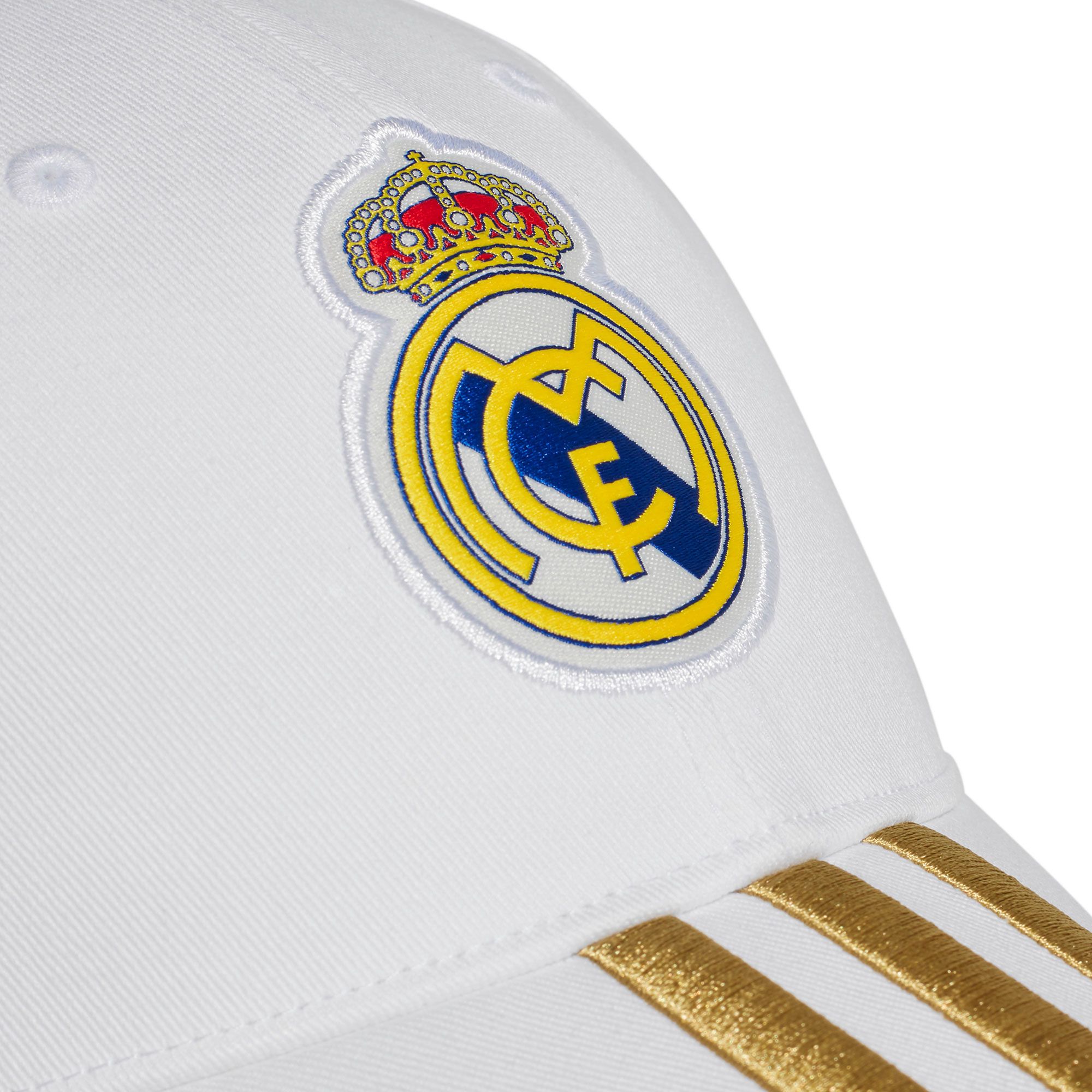 Gorra Real Madrid 2019/2020 C40 Junior Blanco Dorado - Fútbol Factory
