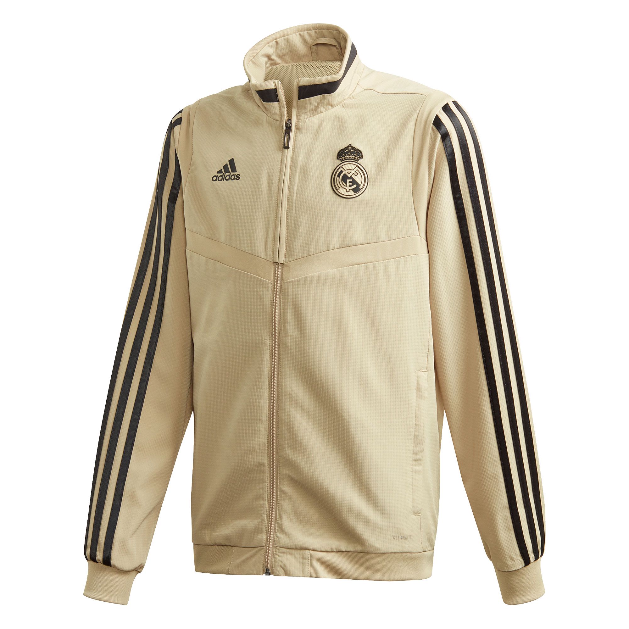 Chándal Pre-Match Real Madrid 2019/2020 Junior Oro Negro - Fútbol Factory