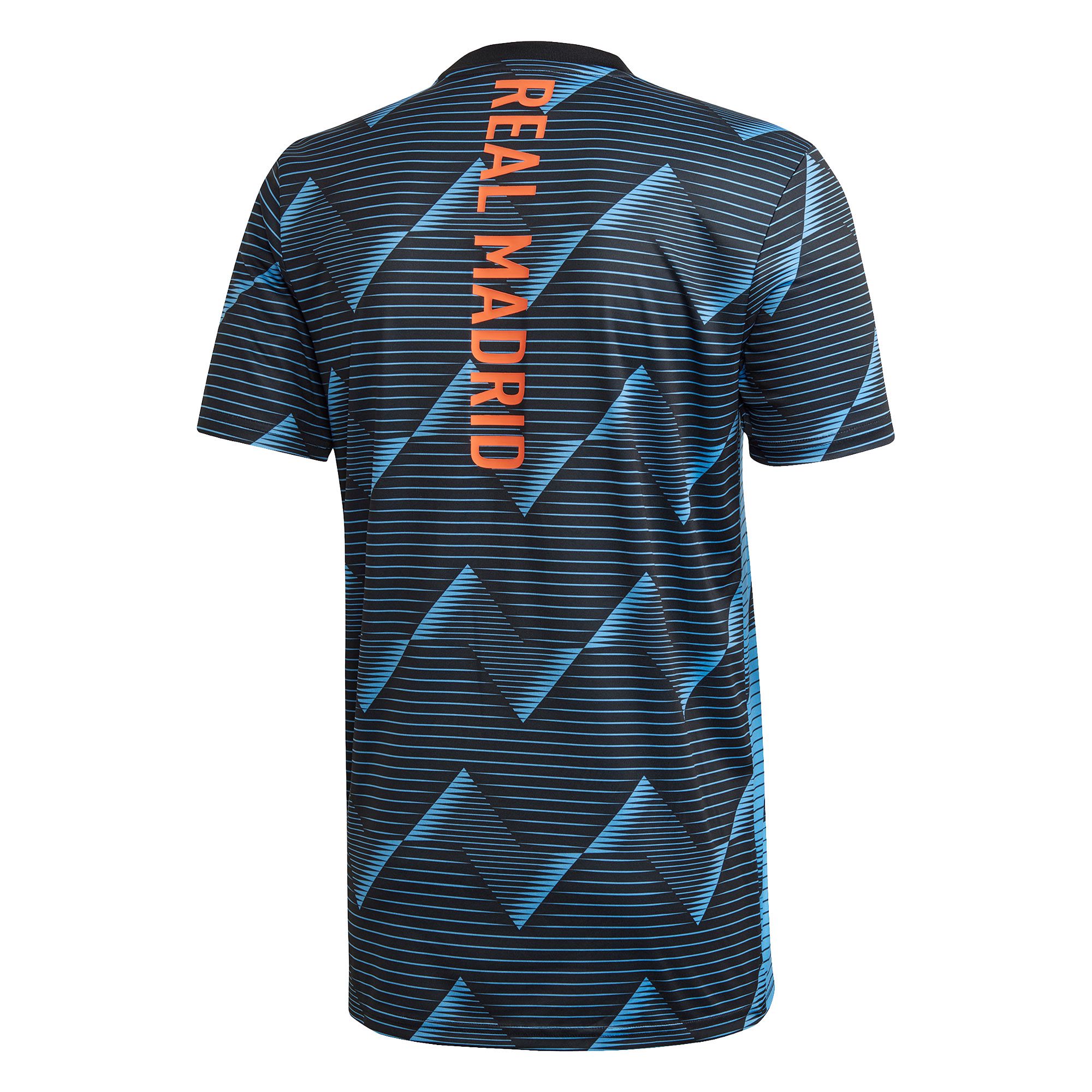 Camiseta Pre-Match Real Madrid 2019/2020 Azul Negro - Fútbol Factory
