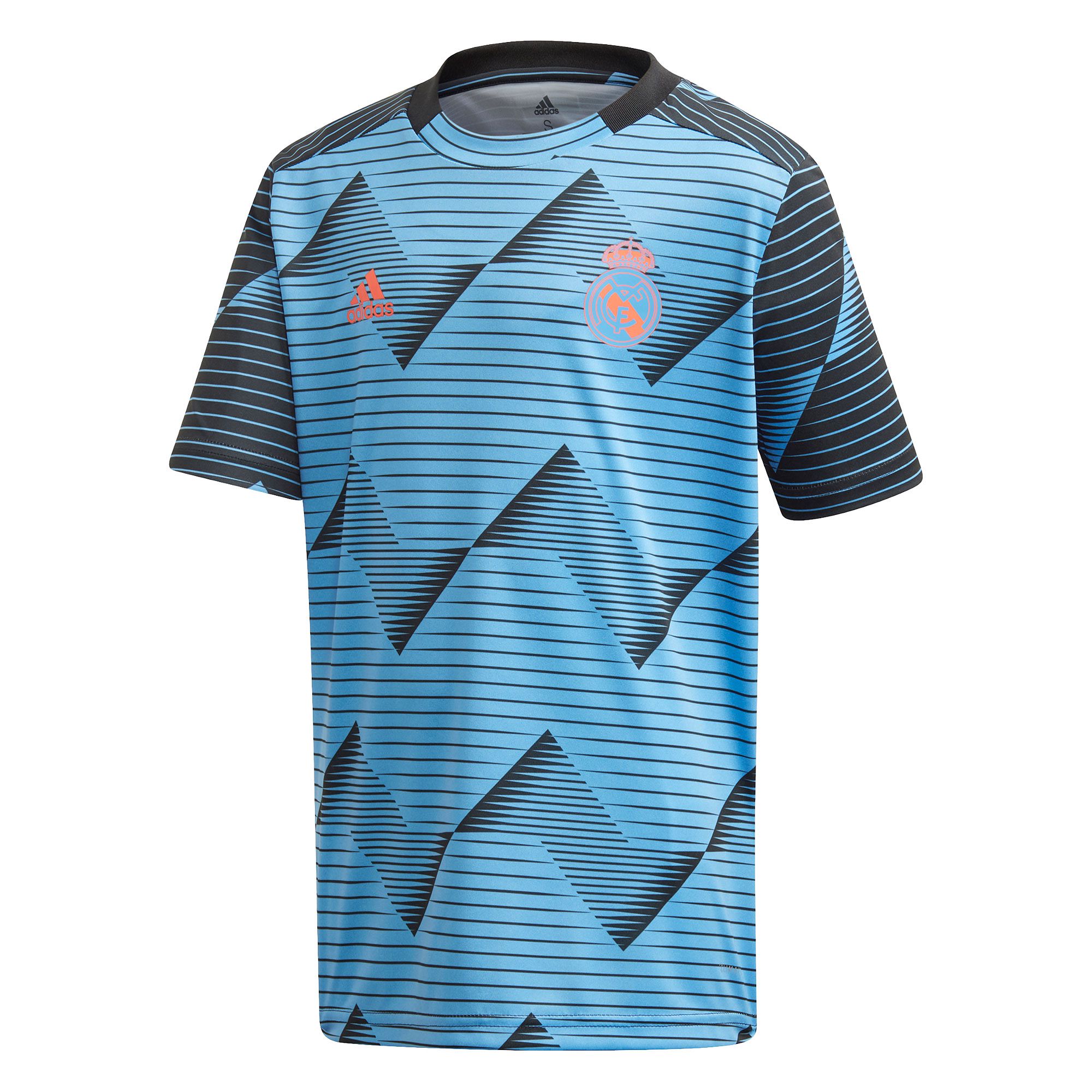 Camiseta Pre-Match Real Madrid 2019/2020 Junior Azul Negro - Fútbol Factory