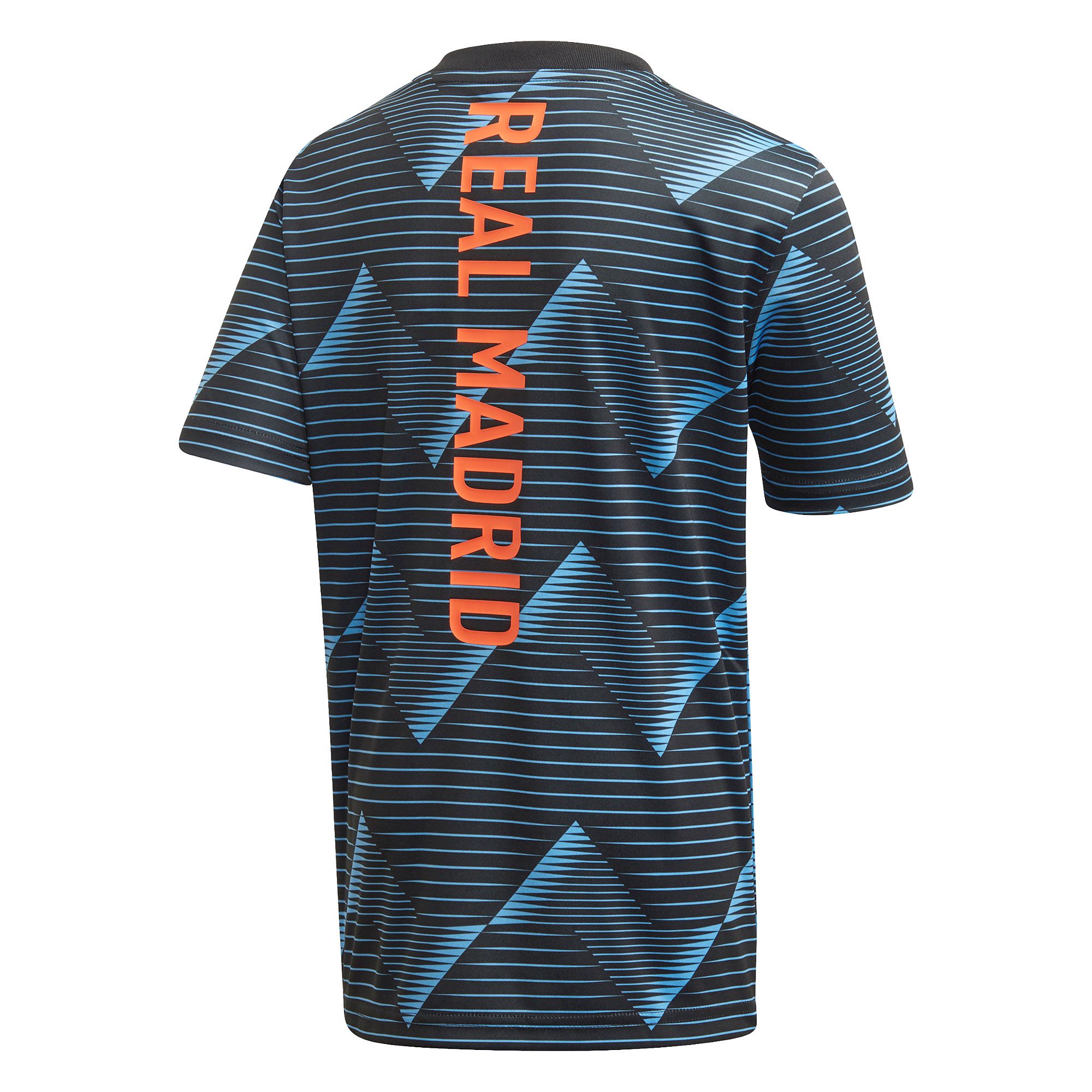Camiseta Pre-Match Real Madrid 2019/2020 Junior Azul Negro - Fútbol Factory