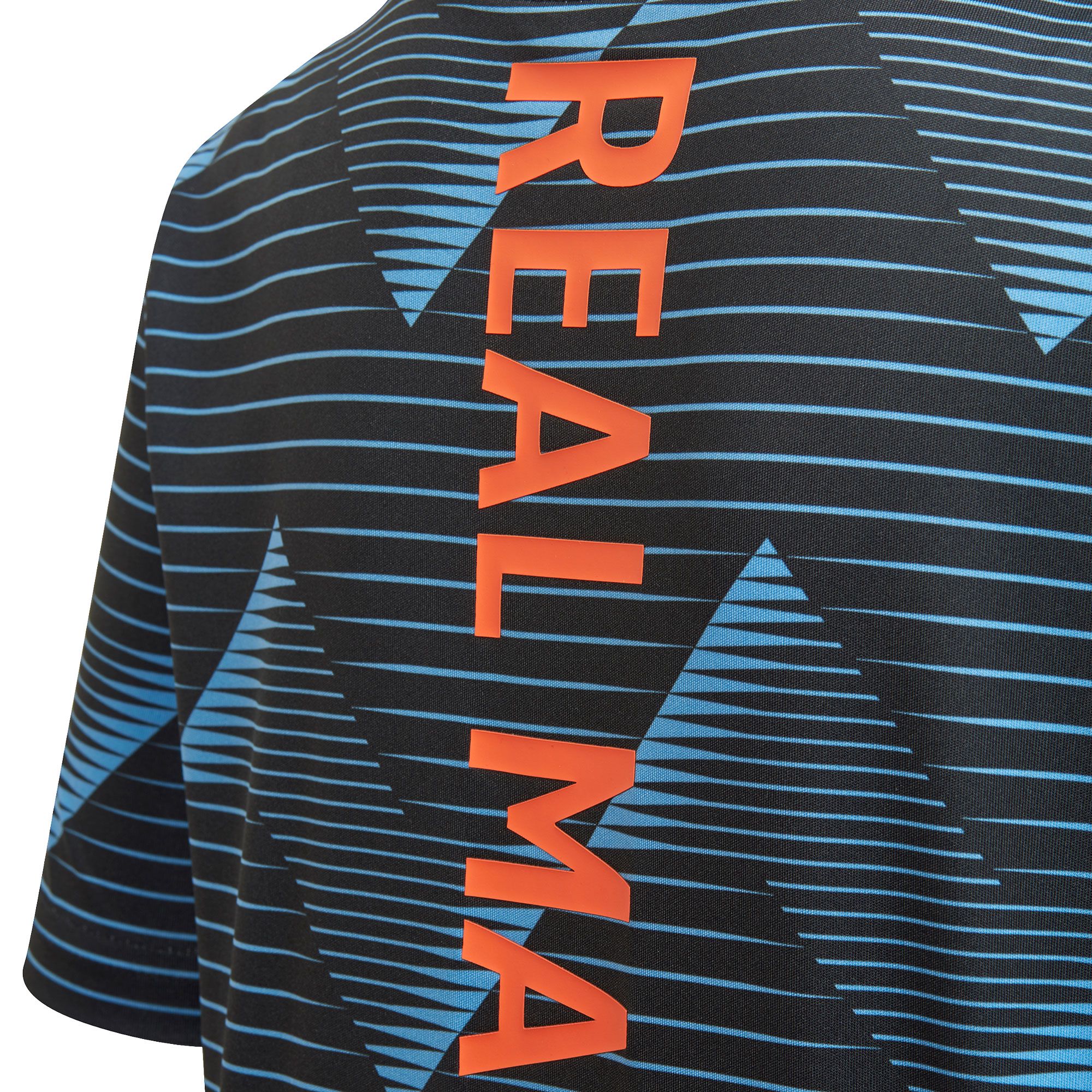Camiseta Pre-Match Real Madrid 2019/2020 Junior Azul Negro - Fútbol Factory