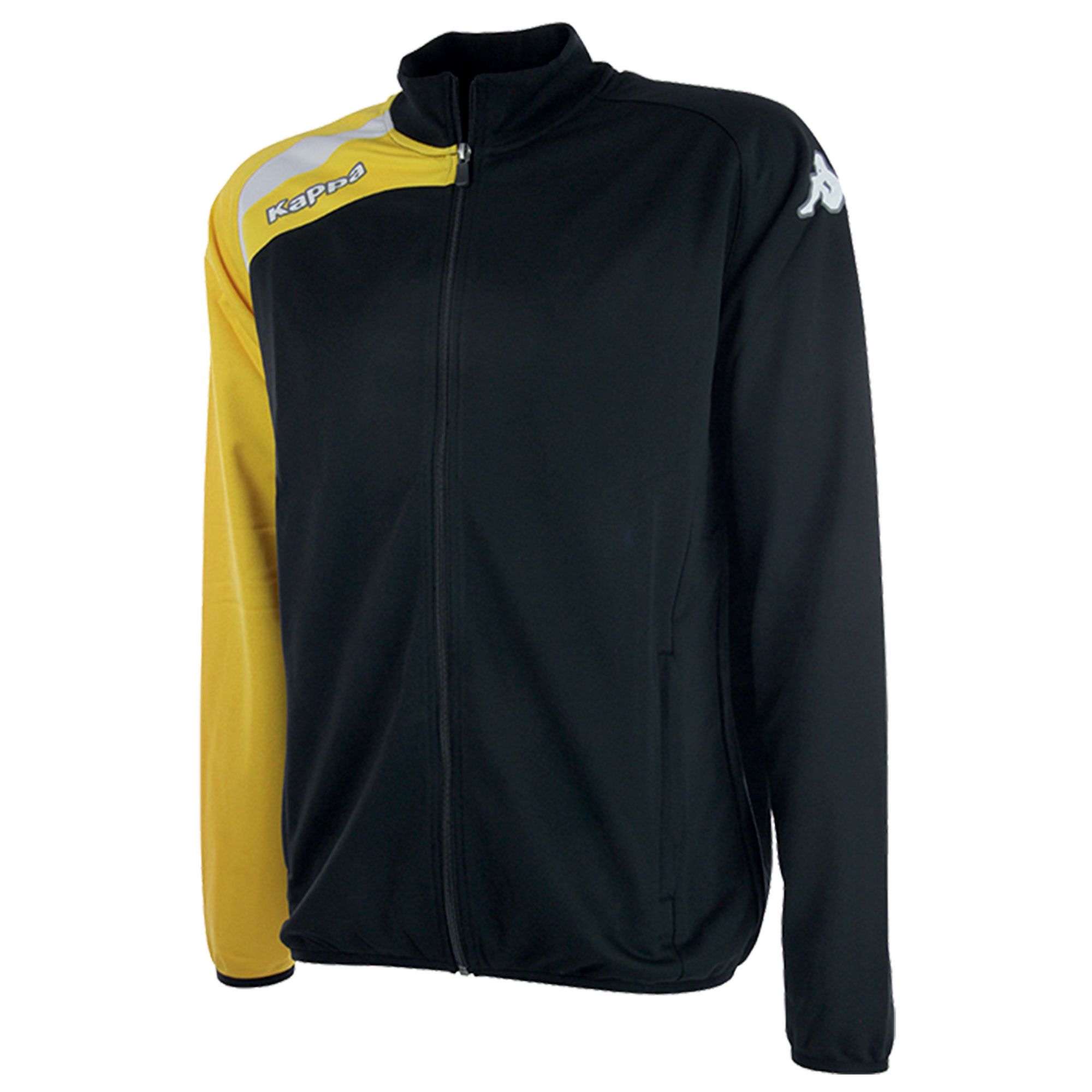 Chaqueta de Paseo Talucci Negro Amarillo - Fútbol Factory