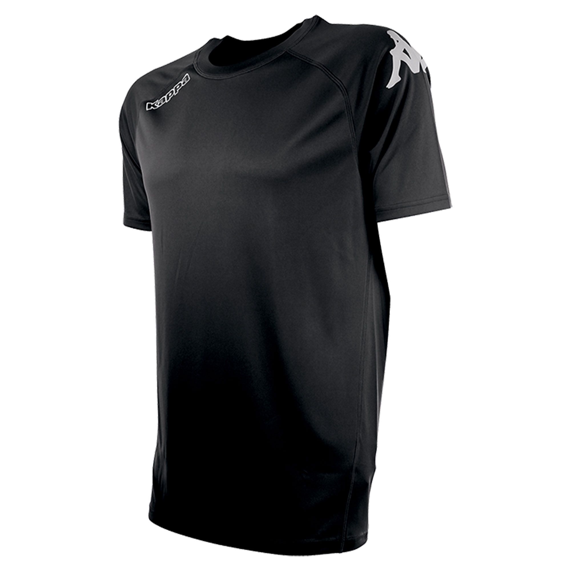 Camiseta Kappa Tesis Negro - Fútbol Factory