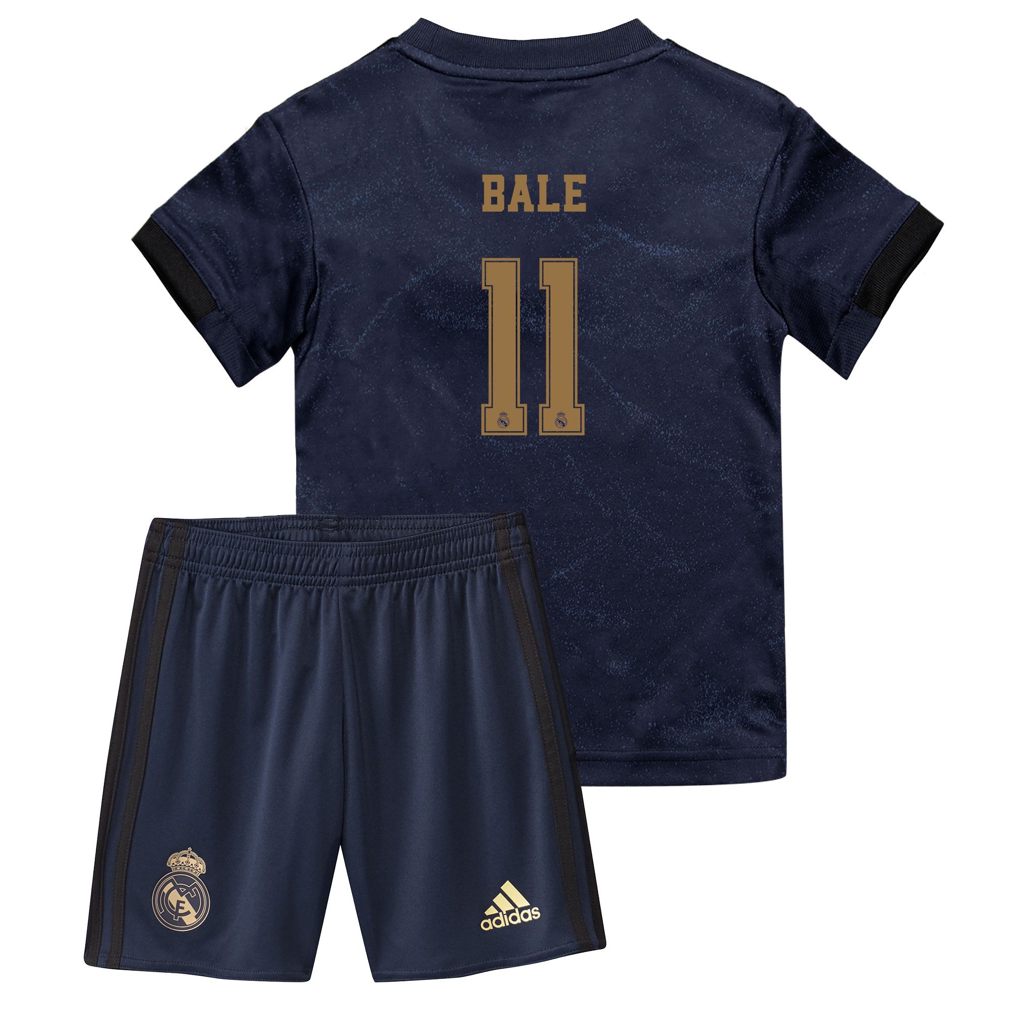 Conjunto 2ª Real Madrid 2019/2020 Infantil Azul Bale - Fútbol Factory