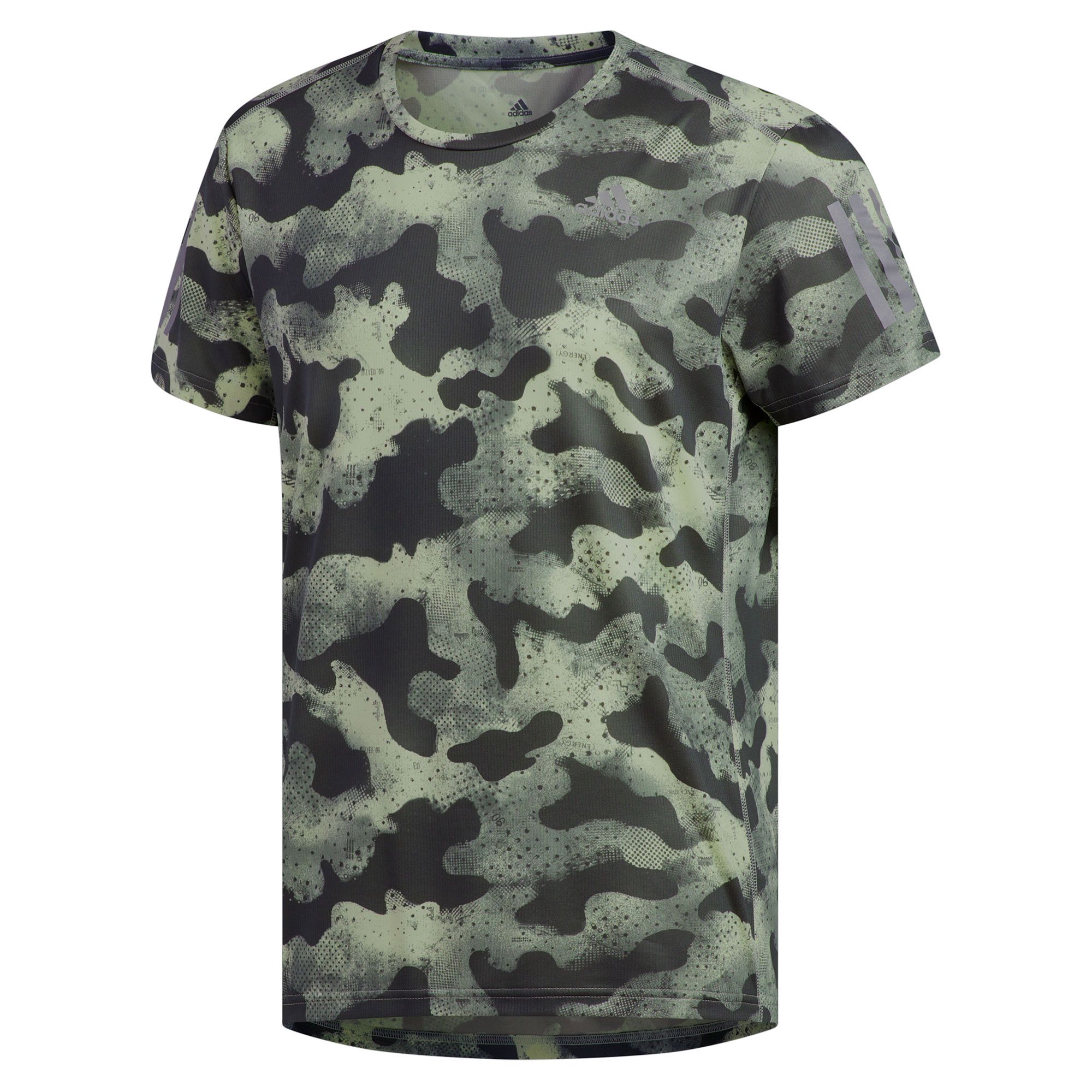 Camiseta de Running Own The Run Verde Camo - Fútbol Factory