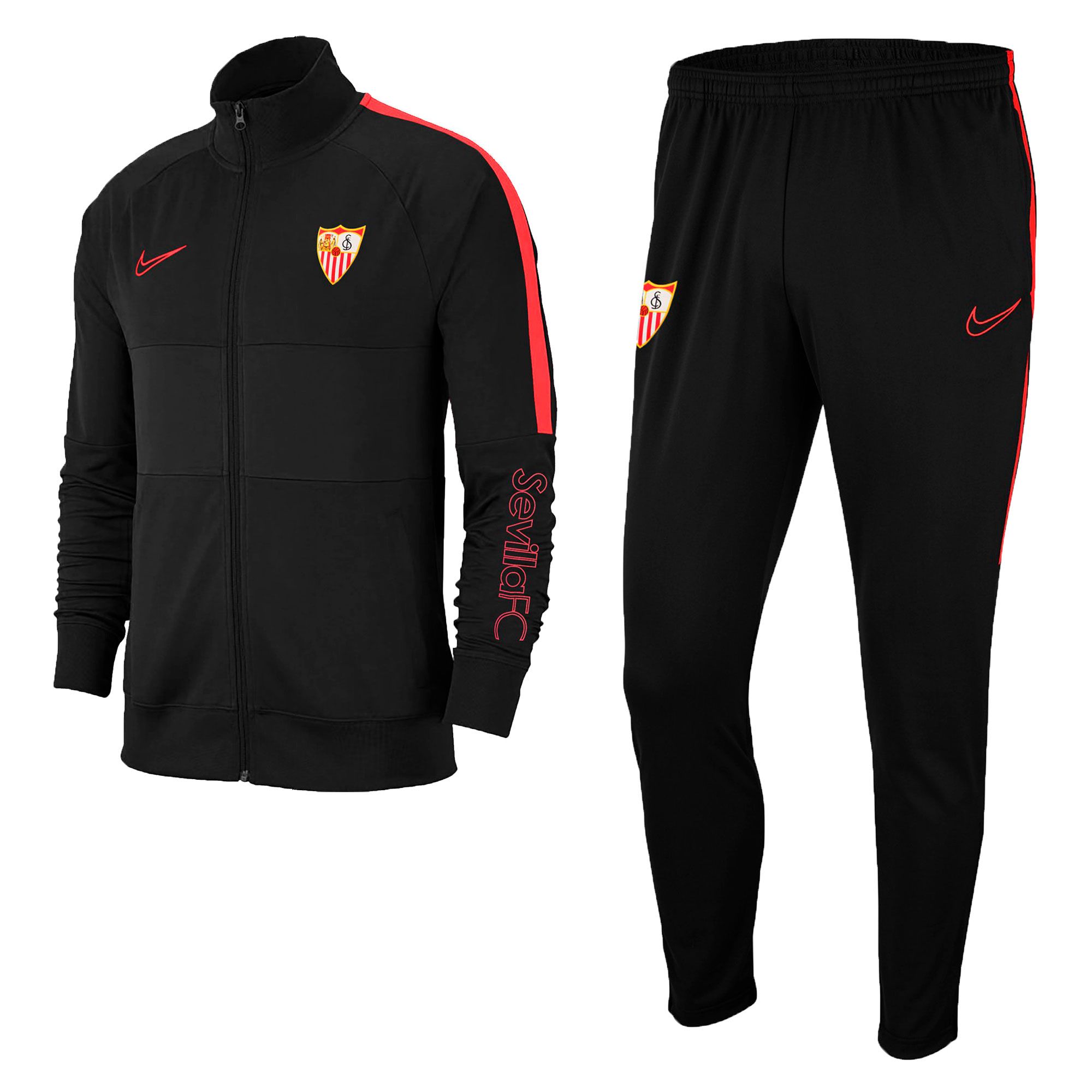 Chandal Pre Match Sevilla FC 2019 2020 Rojo Negro