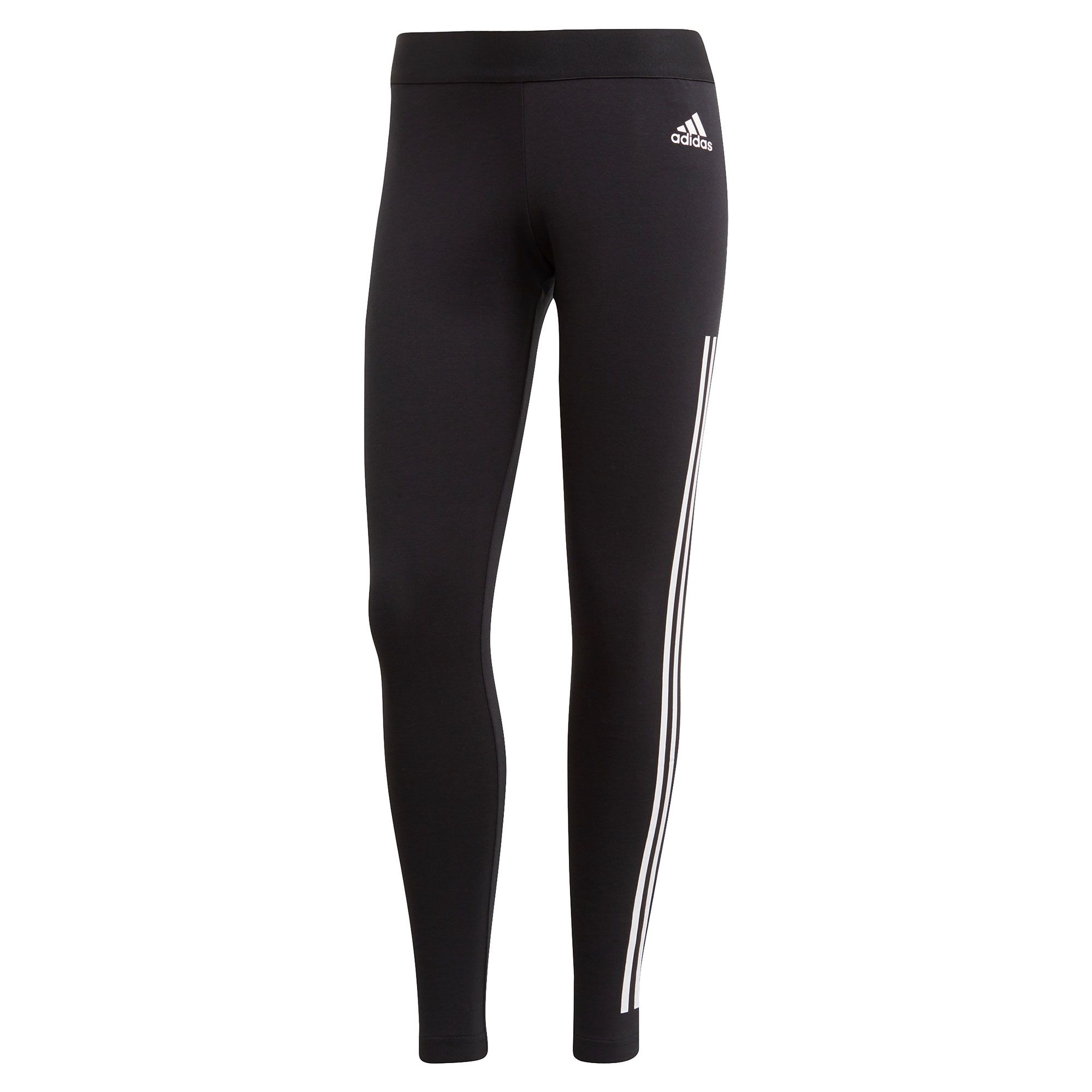 Mallas Largas de Training Must Haves Tres Bandas Mujer Negro - Fútbol Factory