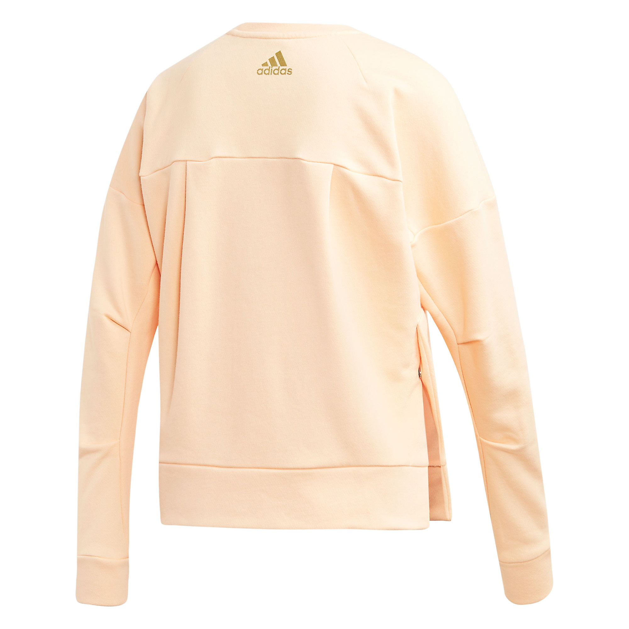 Sudadera de Paseo ID Glam Mujer Naranja - Fútbol Factory
