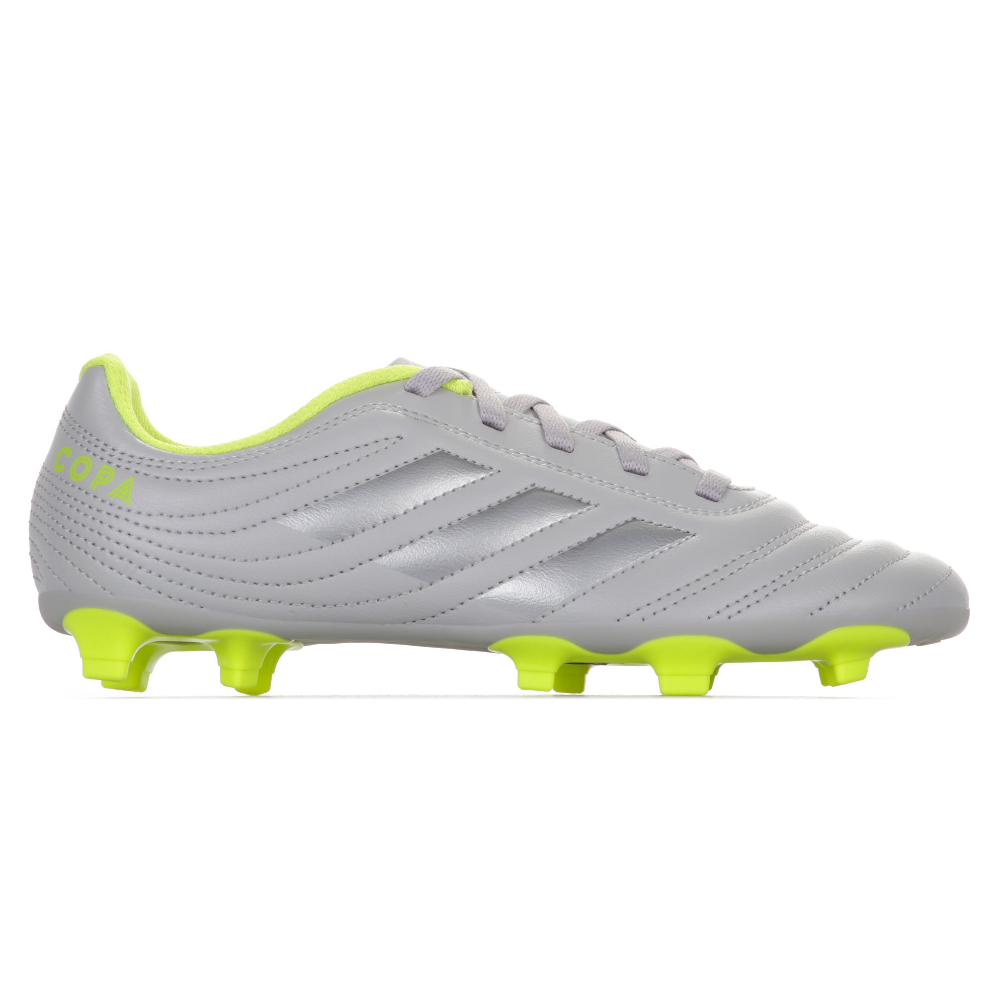 Botas de Fútbol Copa 20.4 FG Junior Gris Plata - Fútbol Factory