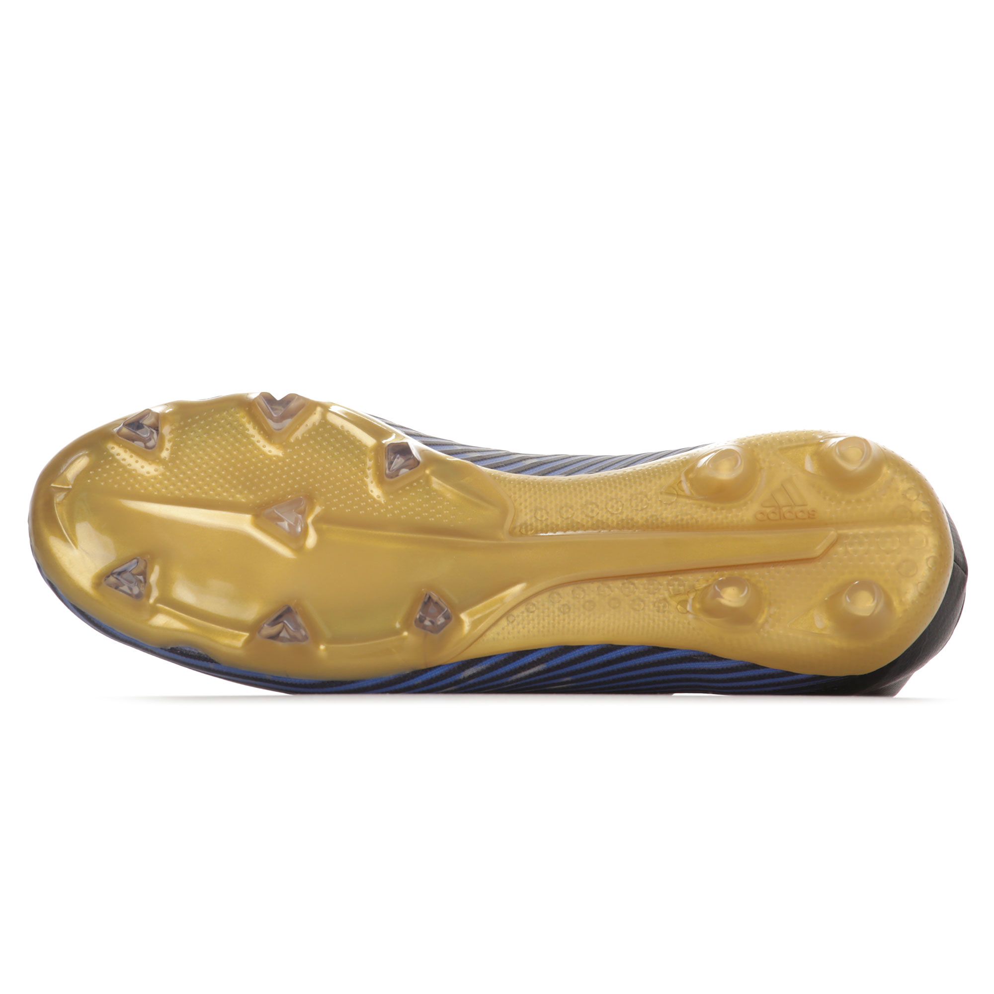 Botas de Fútbol X 19+ FG Junior Azul Dorado - Fútbol Factory