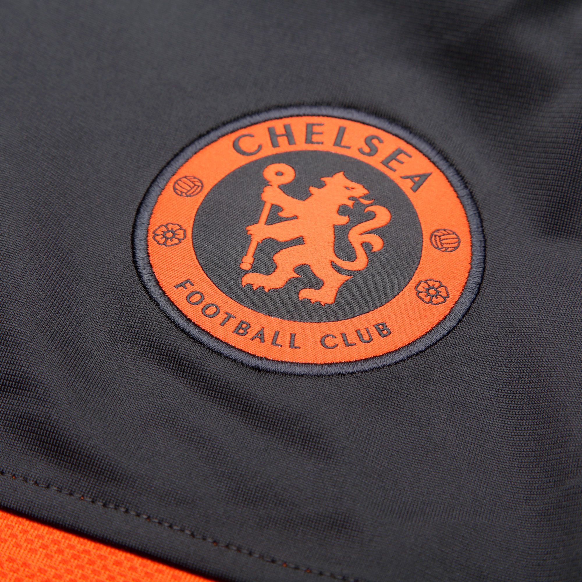 Chaqueta de Training Chelsea FC 2019/2020 Dry Strike Gris Naranja - Fútbol Factory