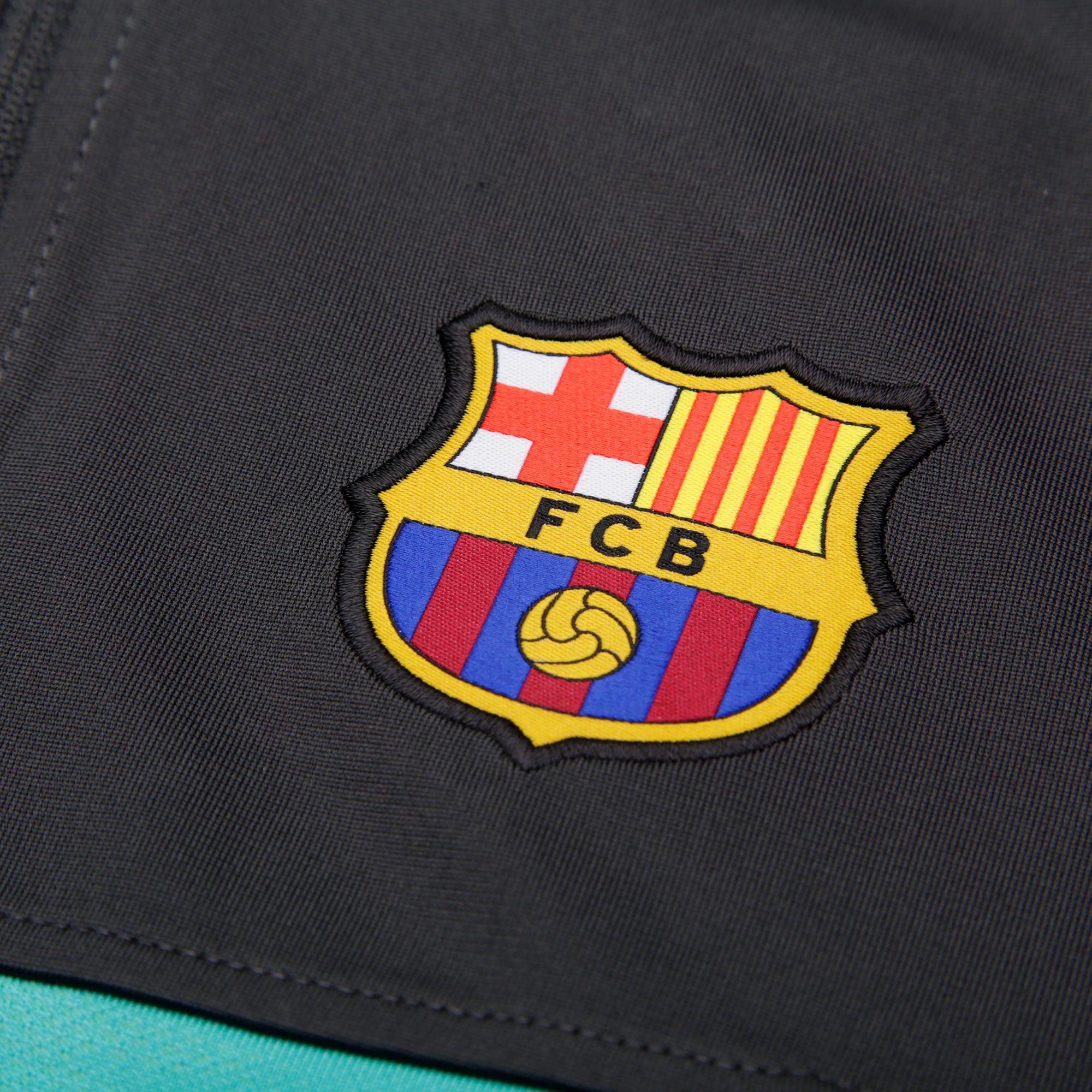 Chándal Pre-Match FC Barcelona 2019/2020 Strike Junior Gris Verde - Fútbol Factory