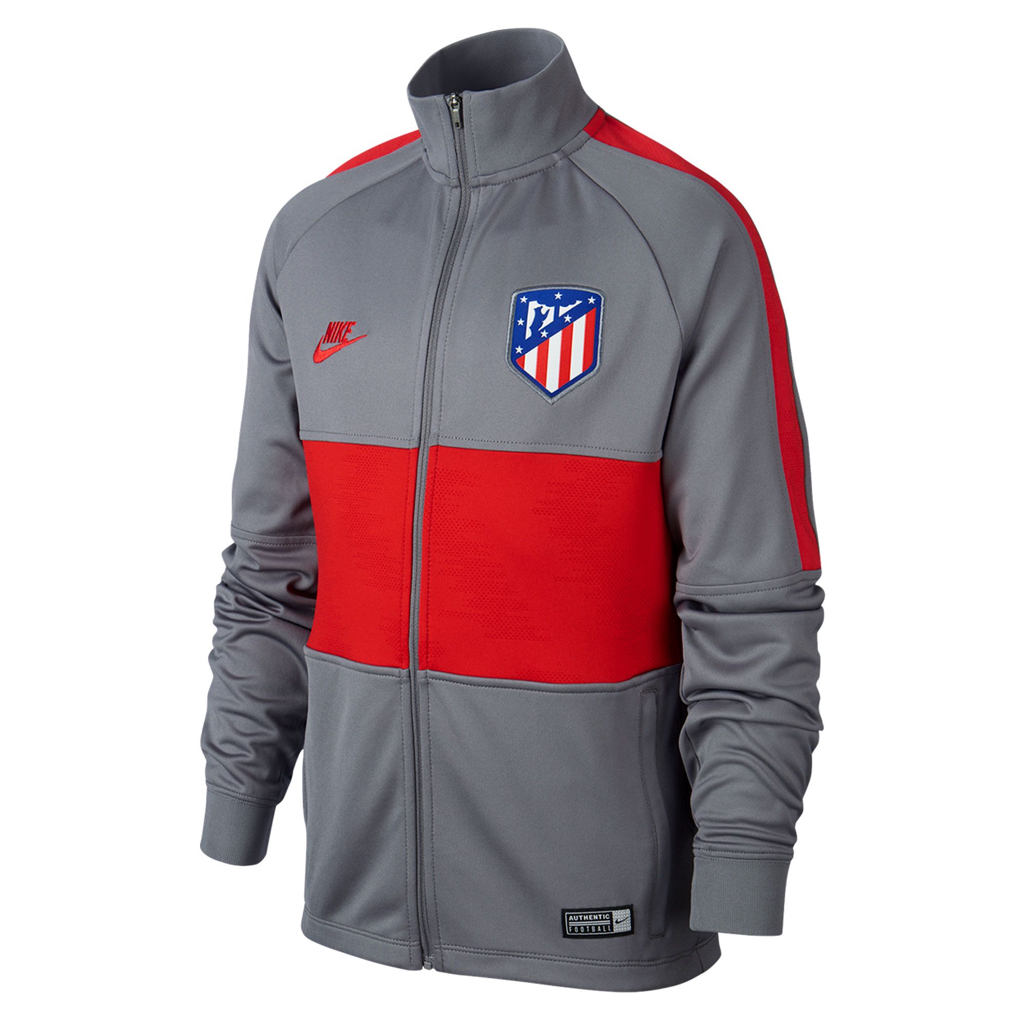 Chándal Pre-Match Atlético de Madrid 2019/2020 Strike Junior Gris Rojo - Fútbol Factory