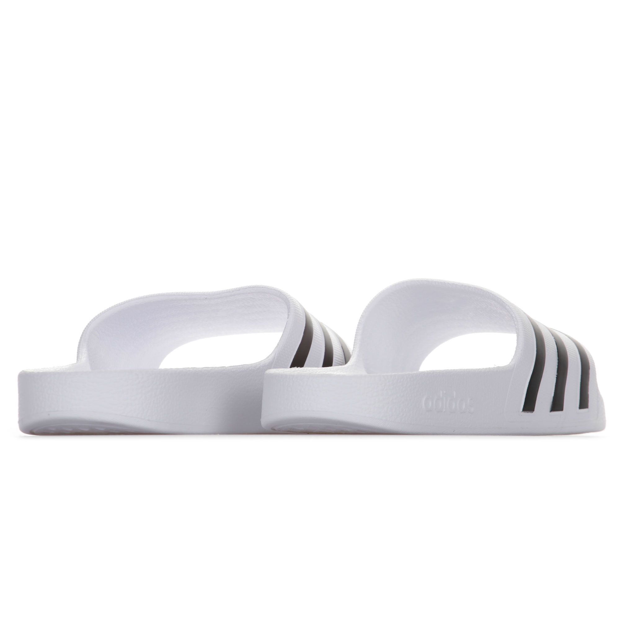 Chanclas Adilette Aqua Junior Blanco - Fútbol Factory