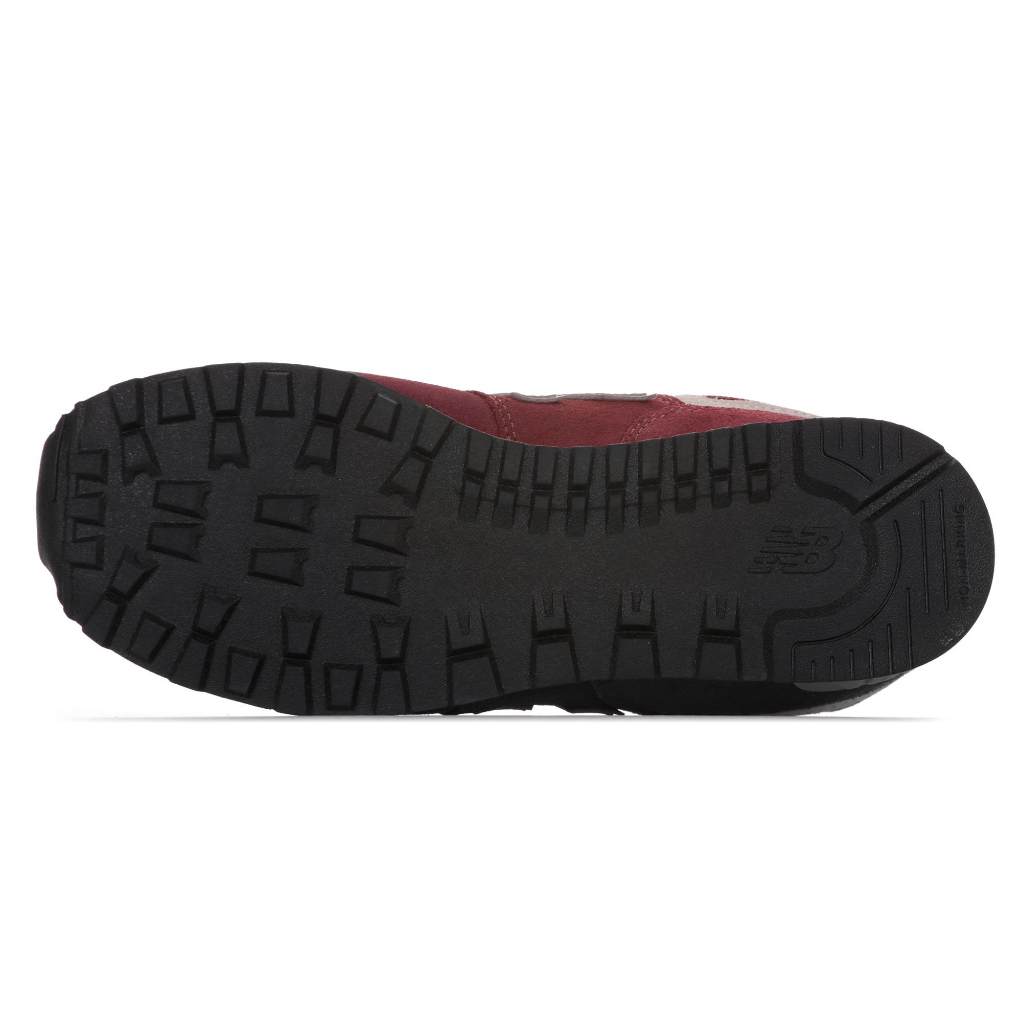 Zapatillas de Paseo GC574 Junior Burdeos Gris - Fútbol Factory