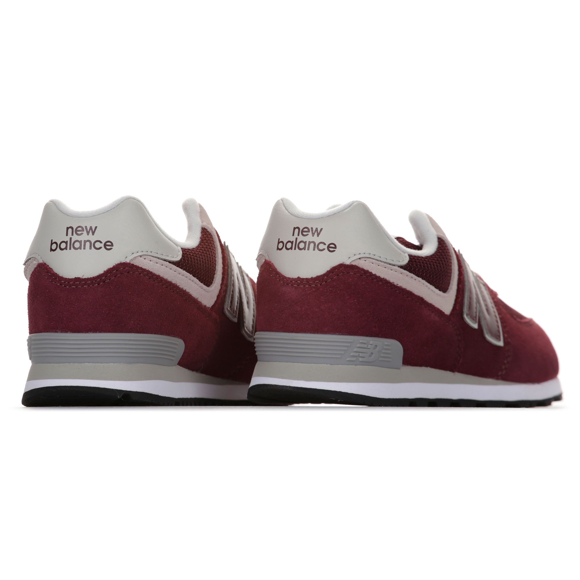 Zapatillas de Paseo GC574 Junior Burdeos Gris - Fútbol Factory