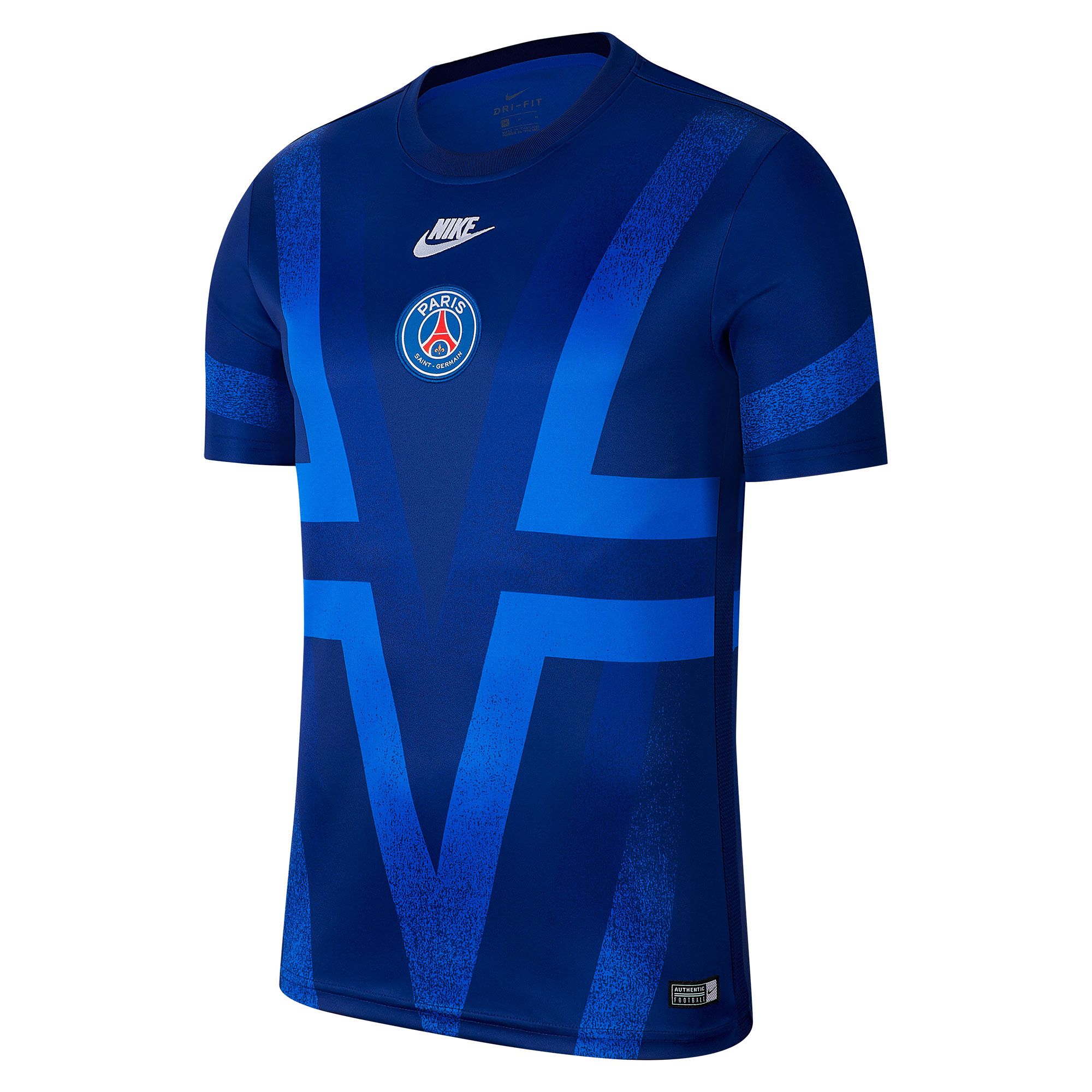 Camiseta de Pre-Match PSG 2019/2020 Dri-FIT Azul - Fútbol Factory