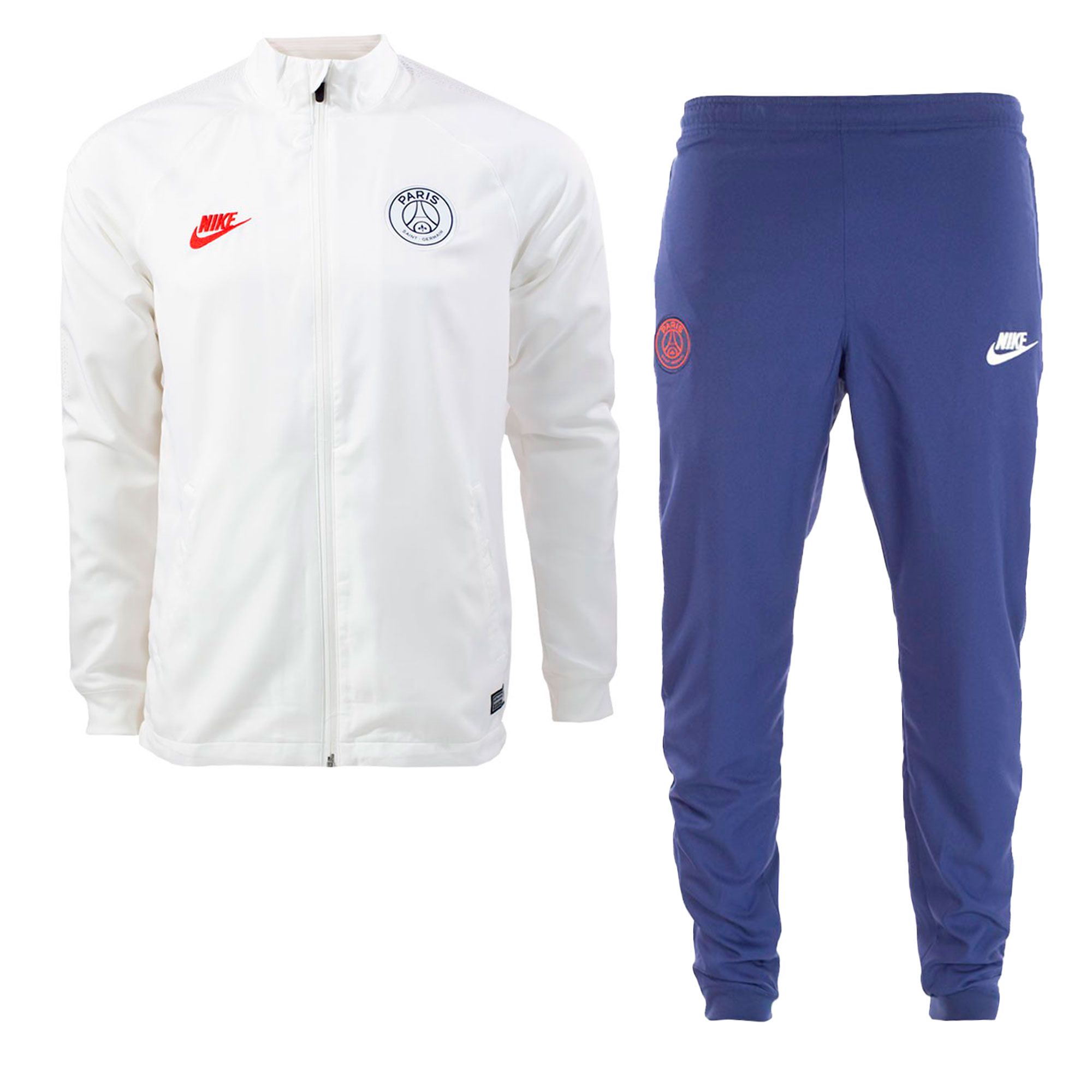 Chándal Training PSG 2019/2020 Woven Dry Blanco Marino - Fútbol Factory