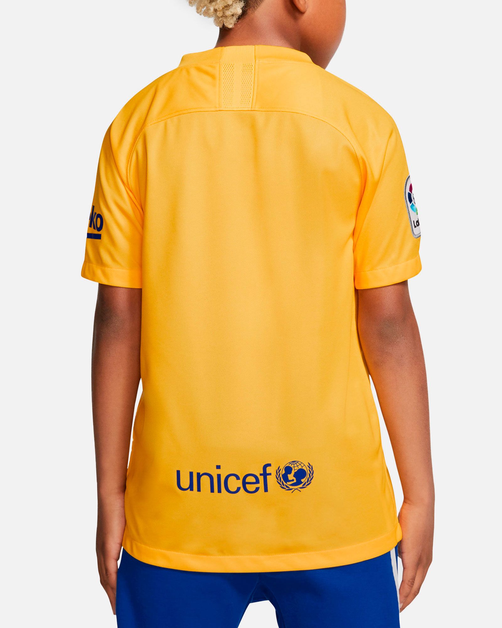 Camiseta 4ª FC Barcelona 2019/2020 Junior Amarillo - Fútbol Factory