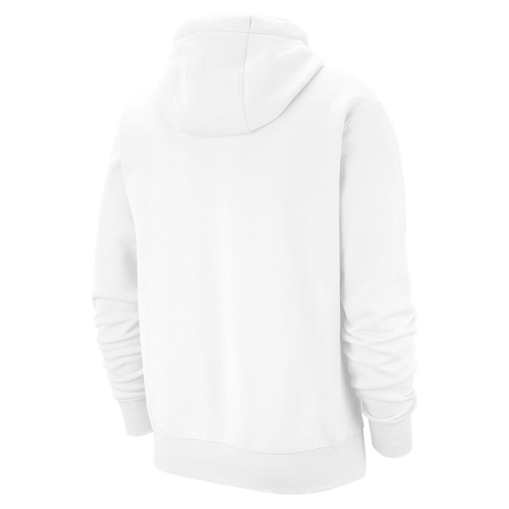 Sudadera con Capucha NSW Club Fleece Blanco - Fútbol Factory