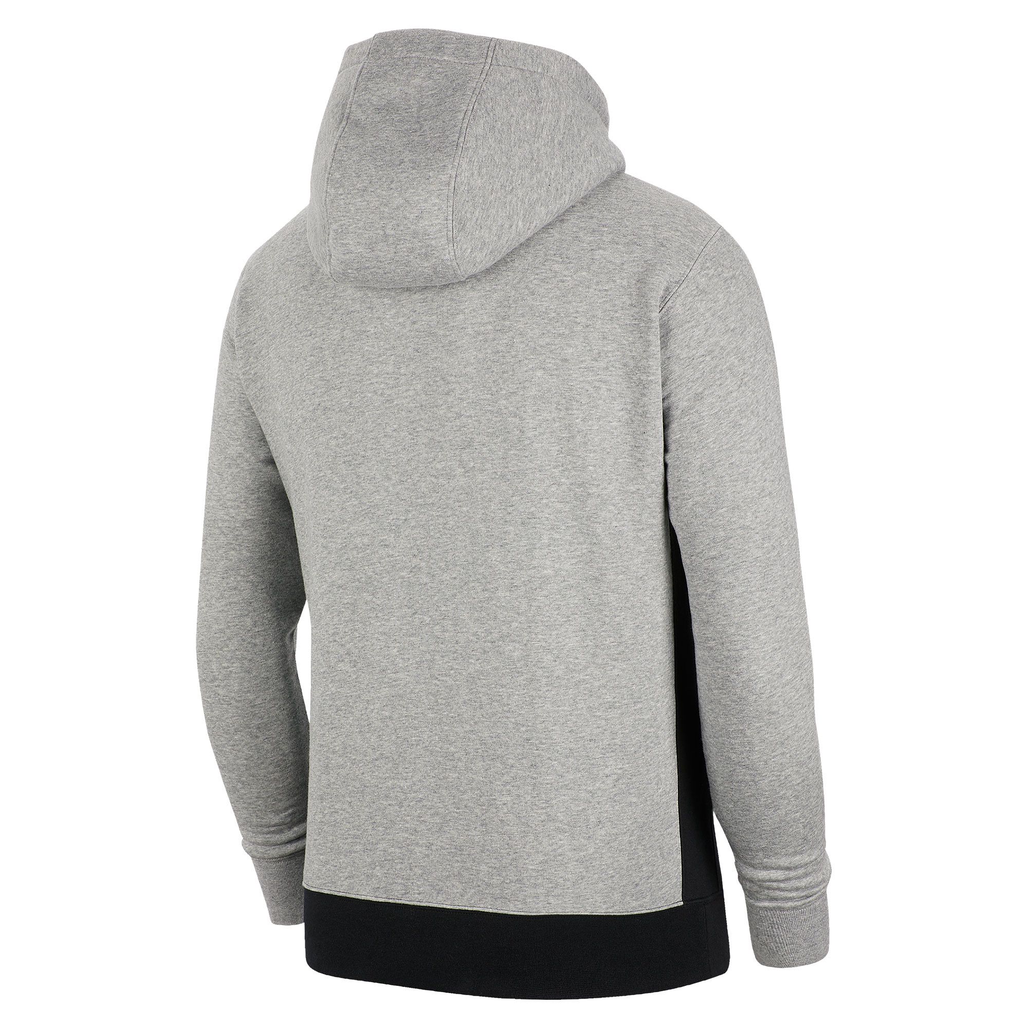 Sudadera con Capucha NSW Club Fleece 1/2 Gris - Fútbol Factory
